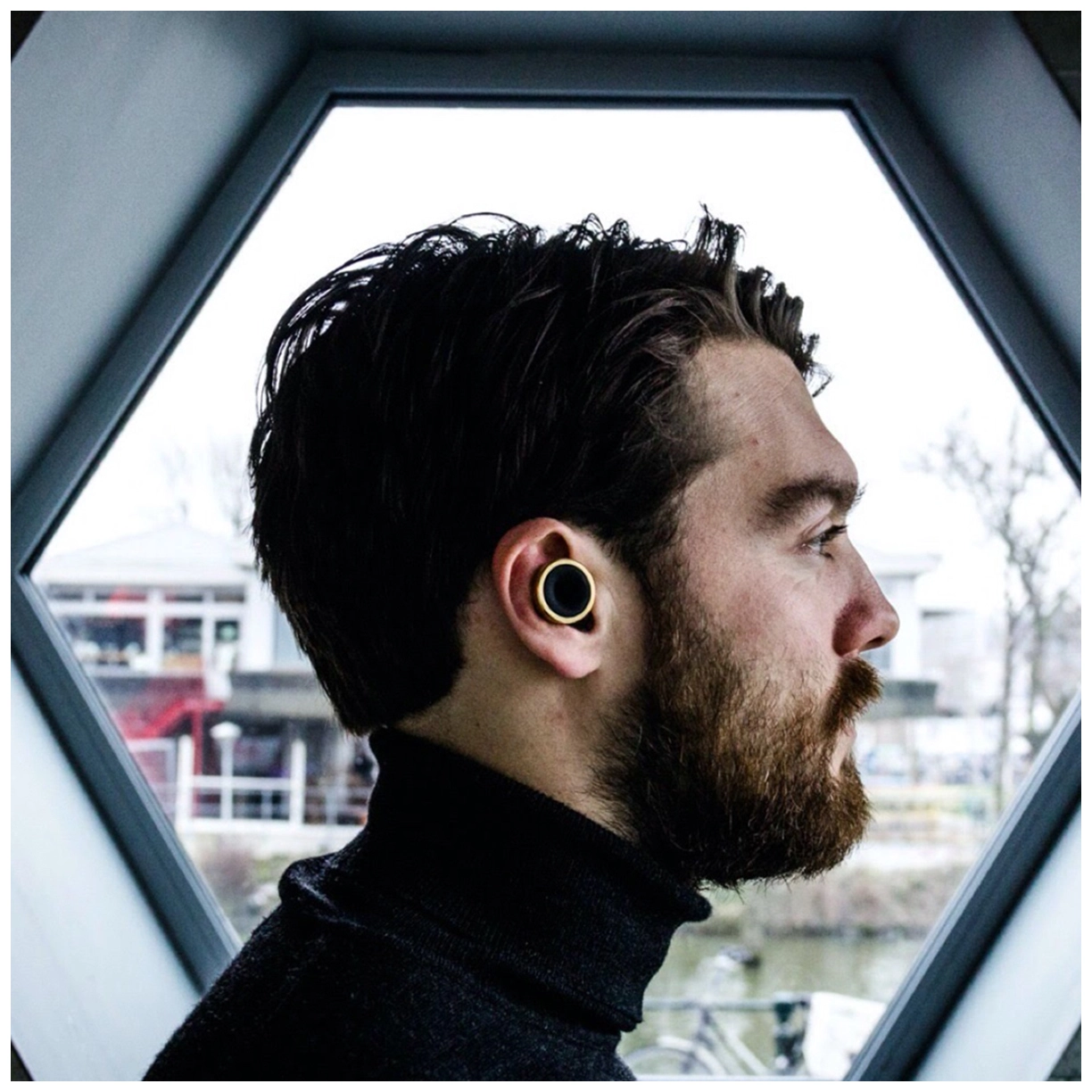  Earplugs Knops Gold Black 4