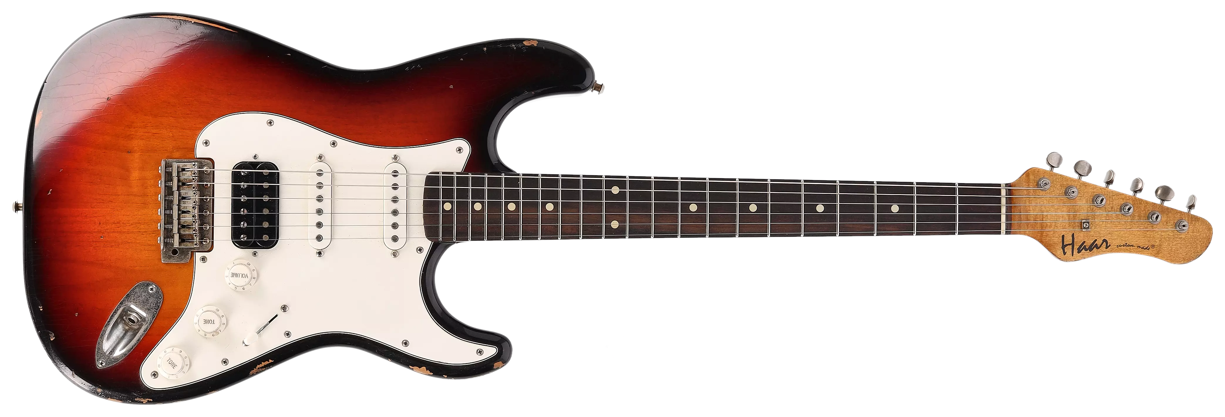 Haar Traditional S HSS 3-Tone SB Rebell Yell #3 1