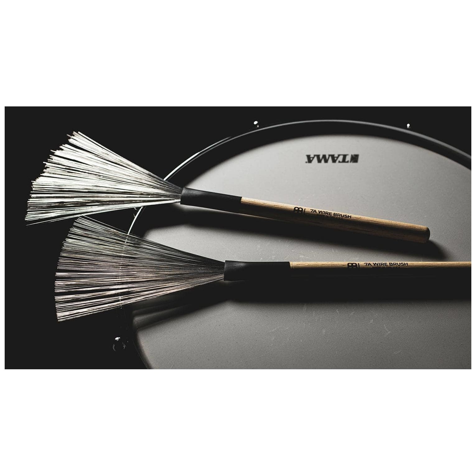 Meinl Stick Brush - Meinl Stick Brush SB302 - 7A Fixed Wire Brush - 4
