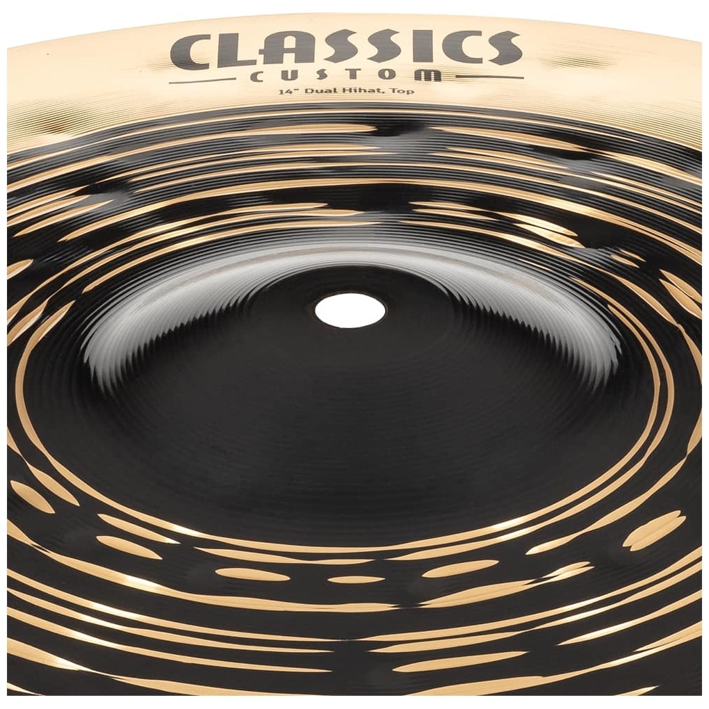 Meinl Cymbals - Meinl Cymbals CC14DUH - 14 Classics Custom Dual Hi-Hat - 4
