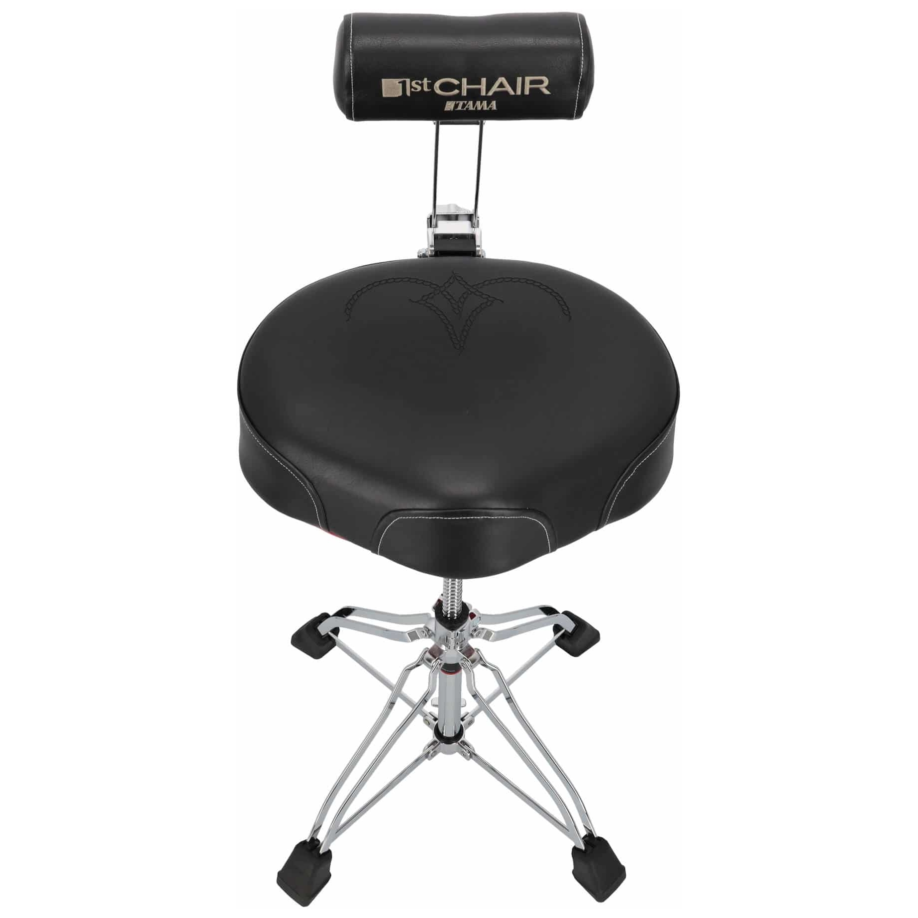 Tama - Tama HT741B - 1st Chair - Ergo-Rider - Drum-Hocker mit Rückenlehne - 1