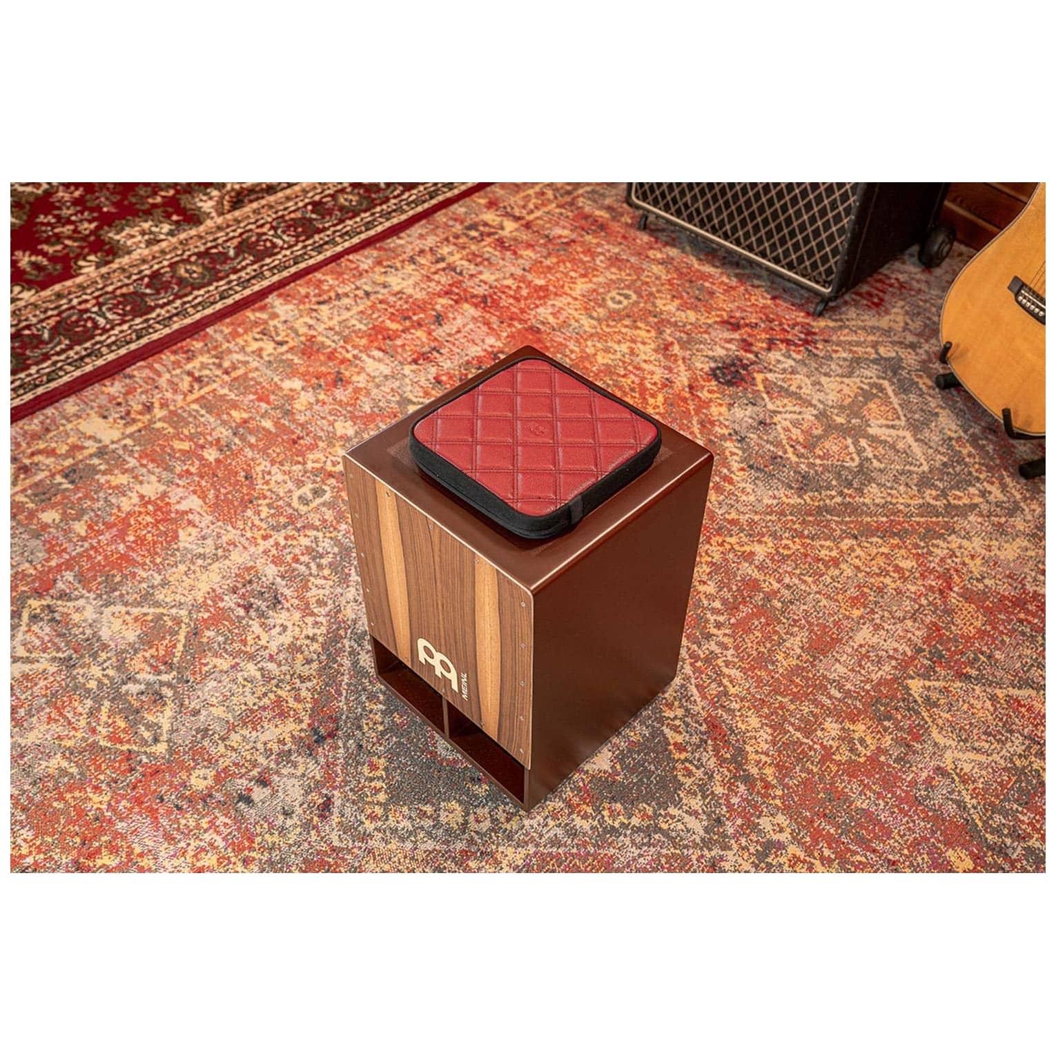 Meinl Percussion - Meinl Percussion DCS-R Deluxe Cajon Seat, Bordeaux - 2