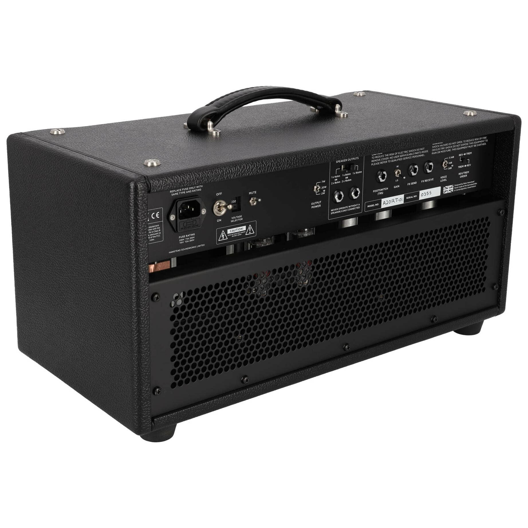 Hamstead Artist 20+RT Head Black 1