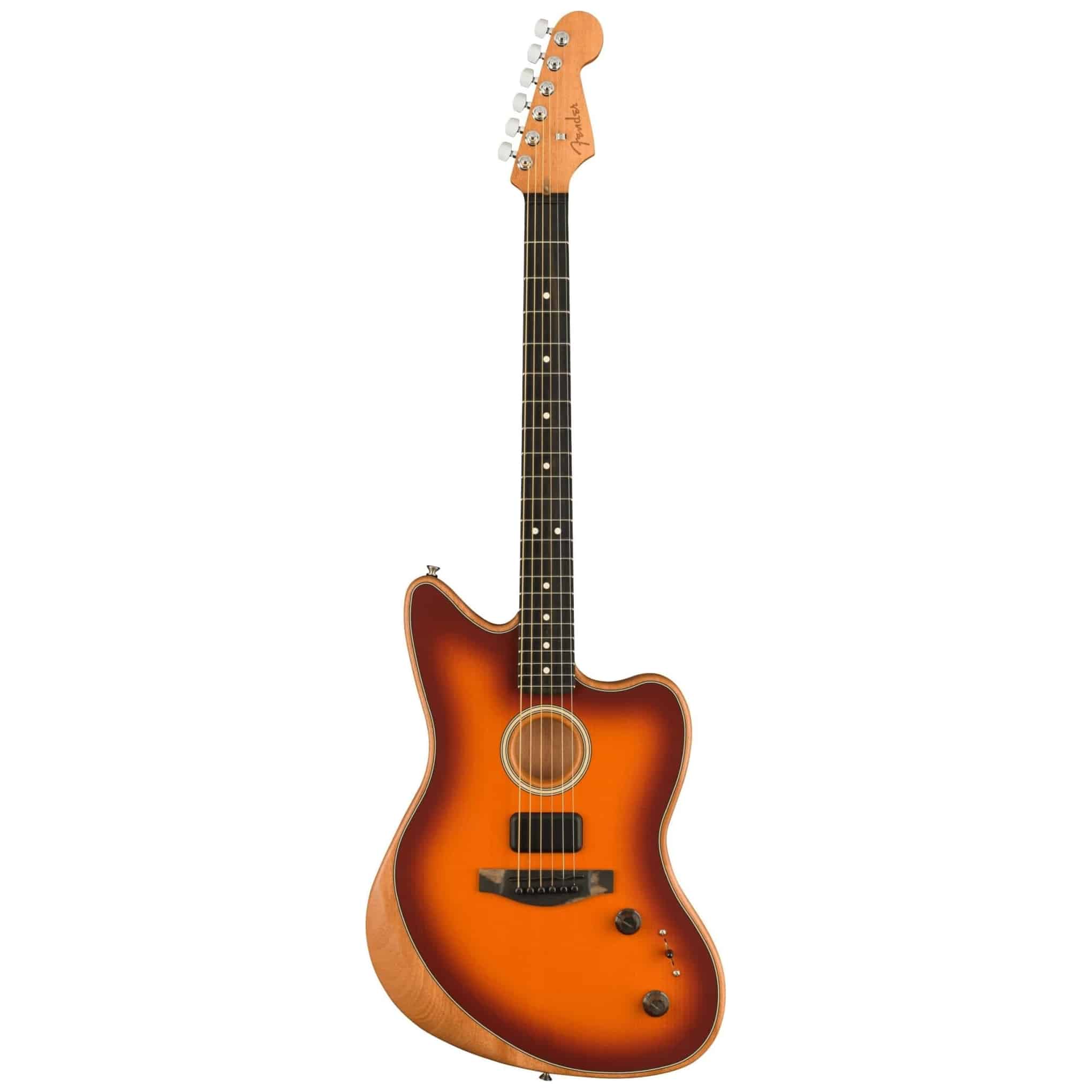 Fender - Fender American Acoustasonic Jazzmaster Tobacco Sunburst