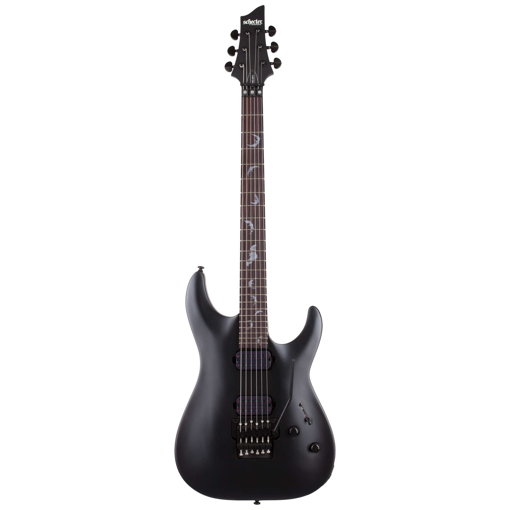 Schecter - Schecter Damien 6 FR Satin Black