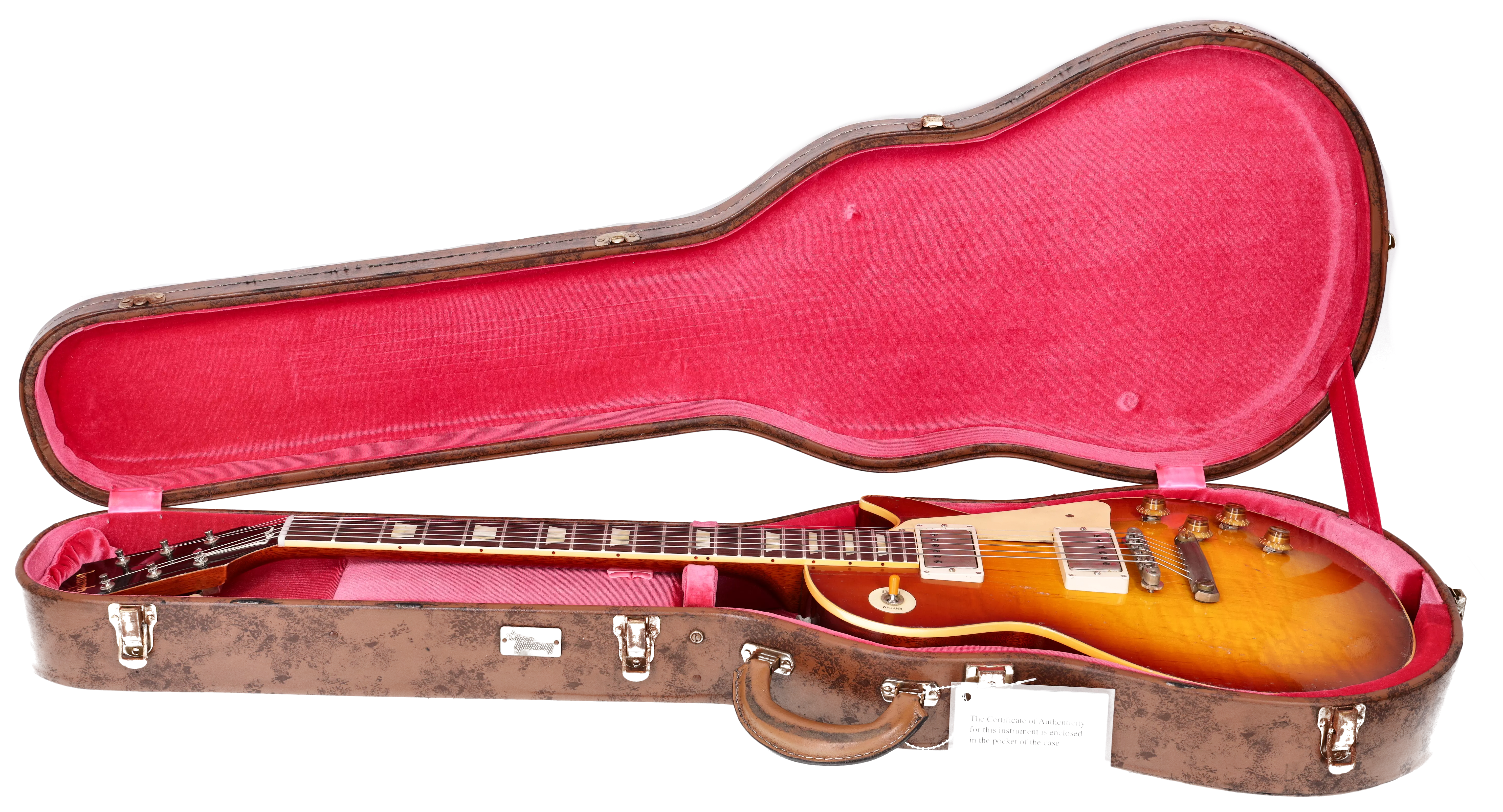 Gibson 1959 Les Paul Standard Reissue Heavy Aged Slow Iced Tea Fade Murphy Lab #4 18