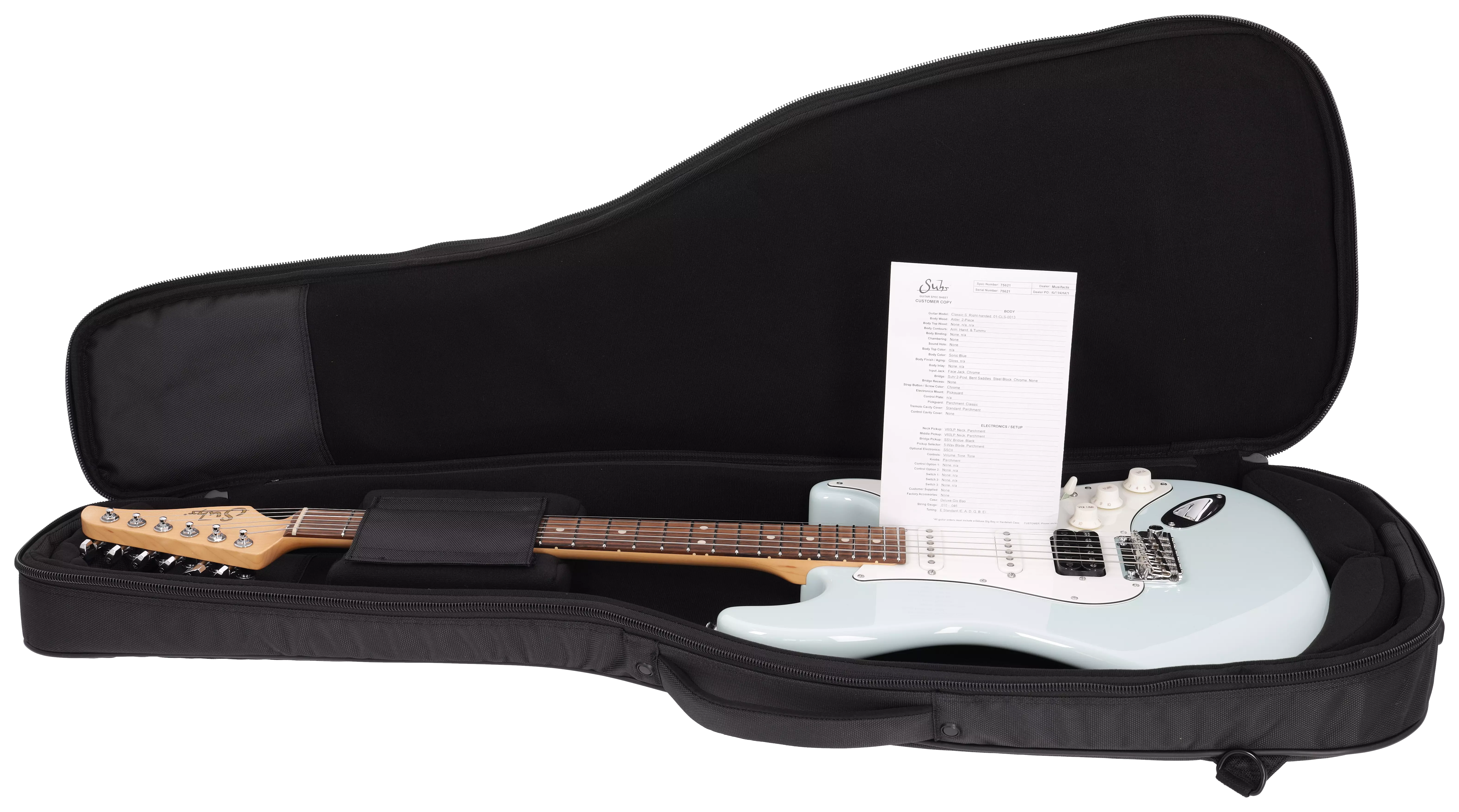 Suhr Classic S HSS RW SBL #1 17