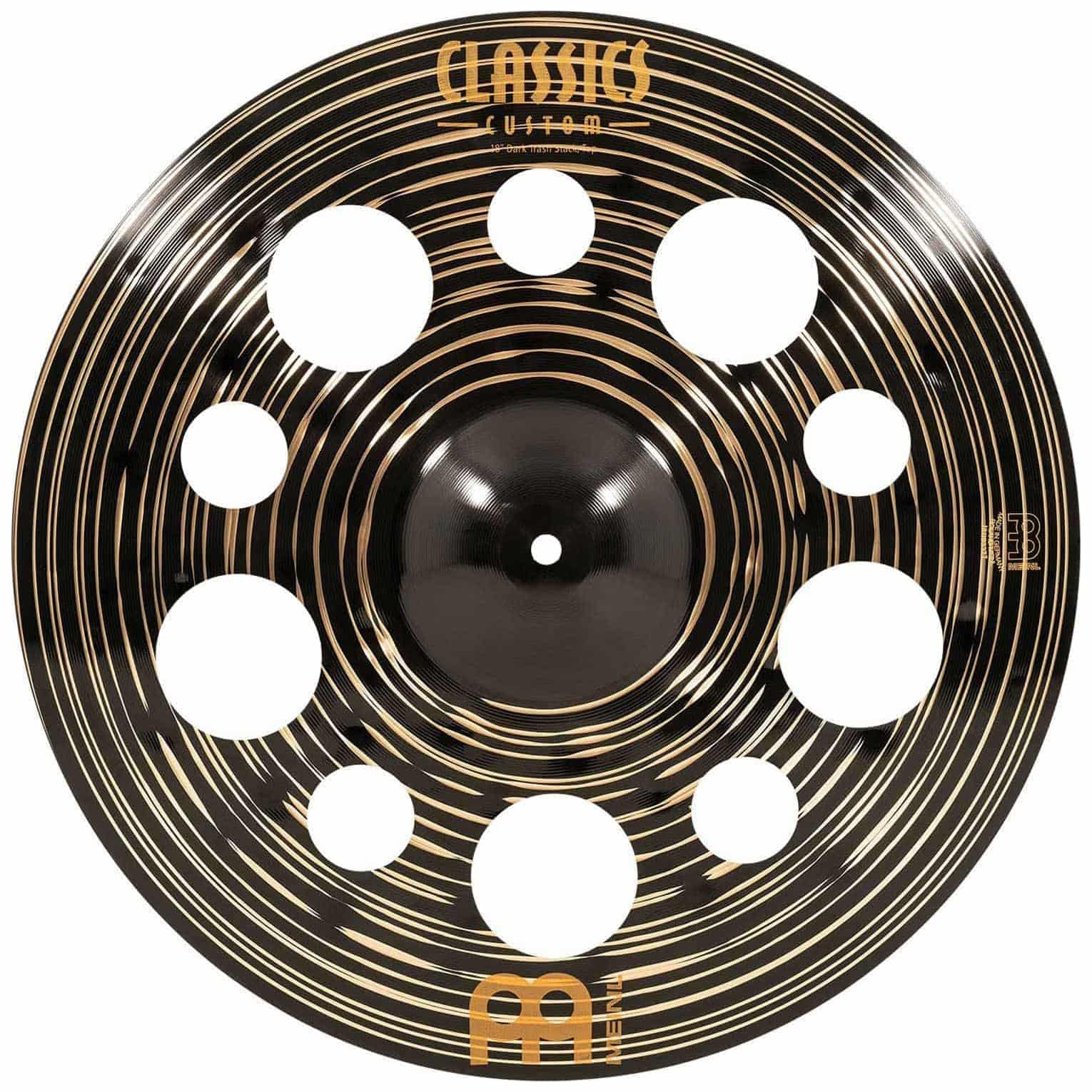 Meinl Cymbals - Meinl Cymbals CC-18DASTK - 18 Classics Custom Dark Trash Stack - 4