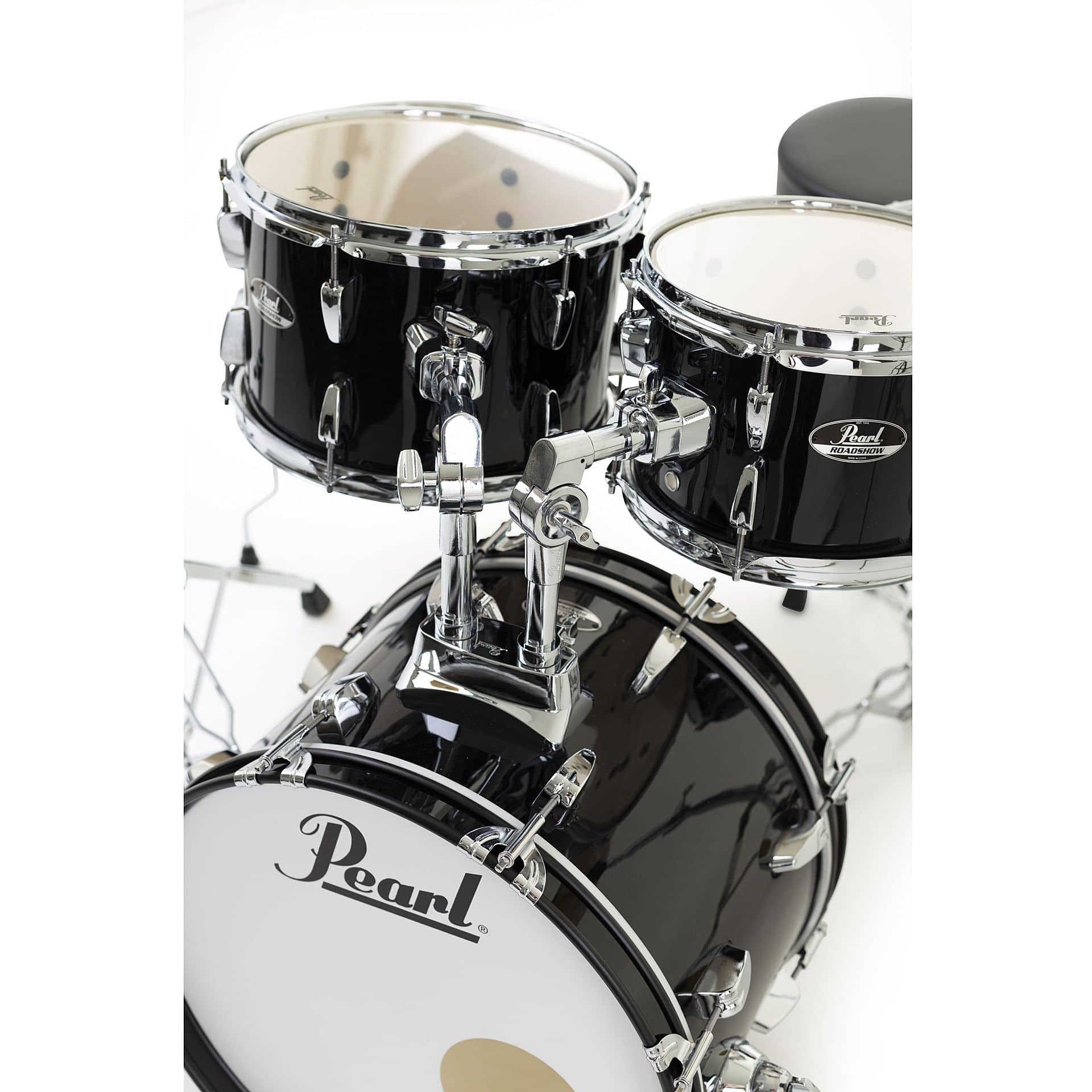 Pearl Roadshow 18" Jet Black with Solar Cymbals 2