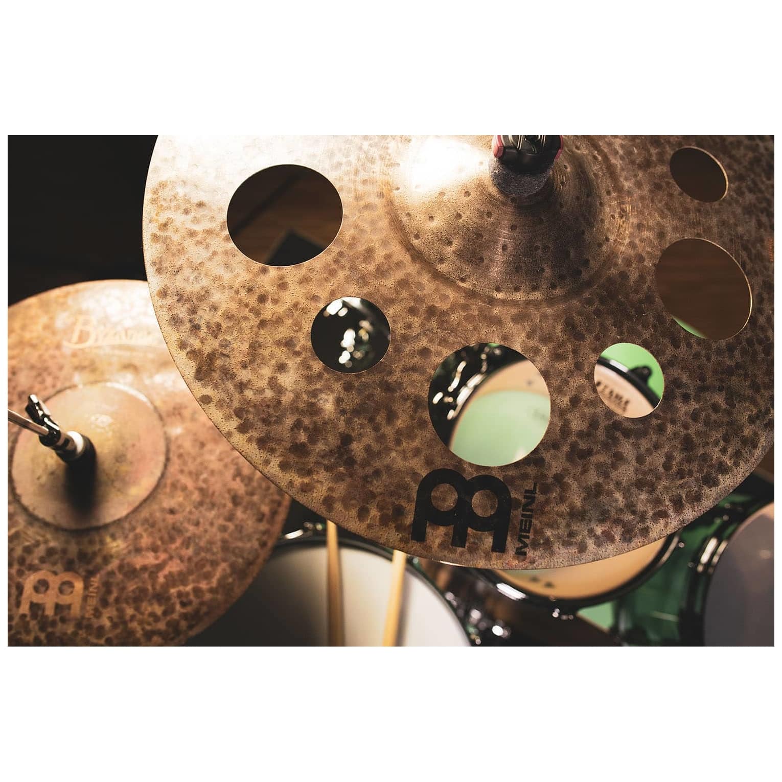 Meinl Cymbals - Meinl Cymbals B18DATRC - 18 Byzance Dark Trash Crash - 6