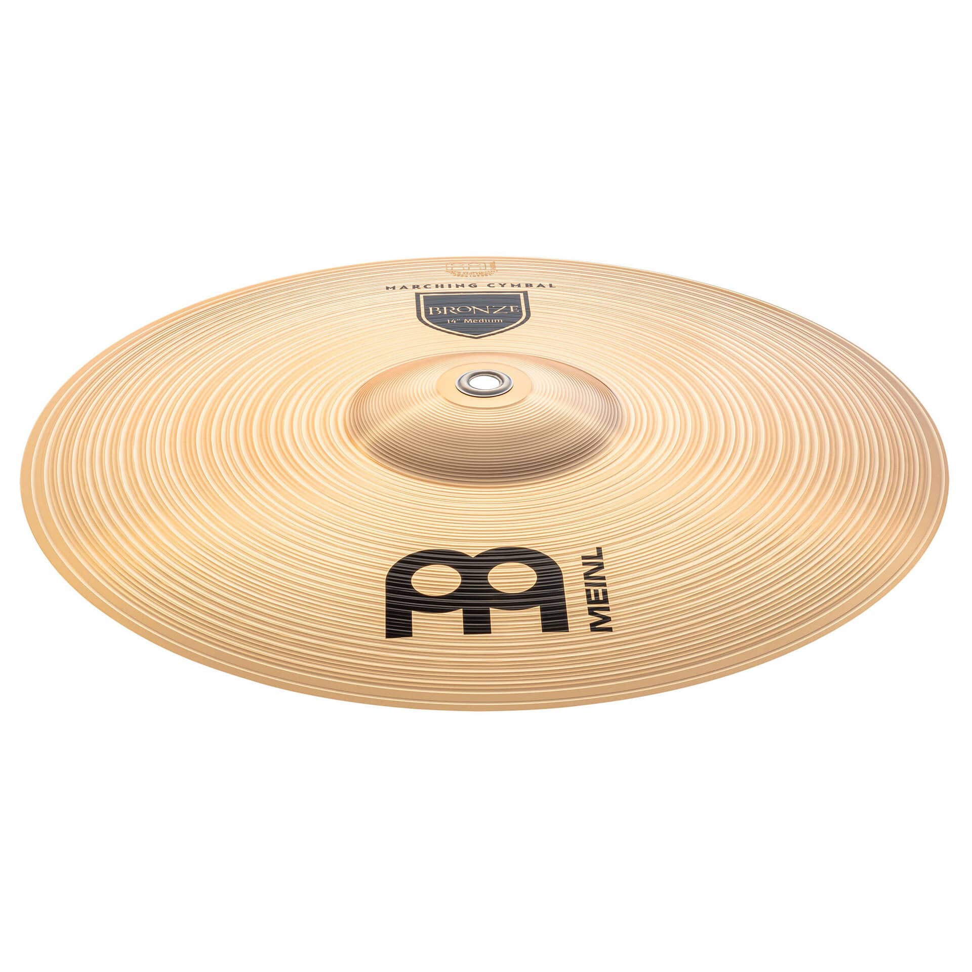 Meinl Cymbals Student Bronze MA-BZ-14M 14" Marching Cymbals 4