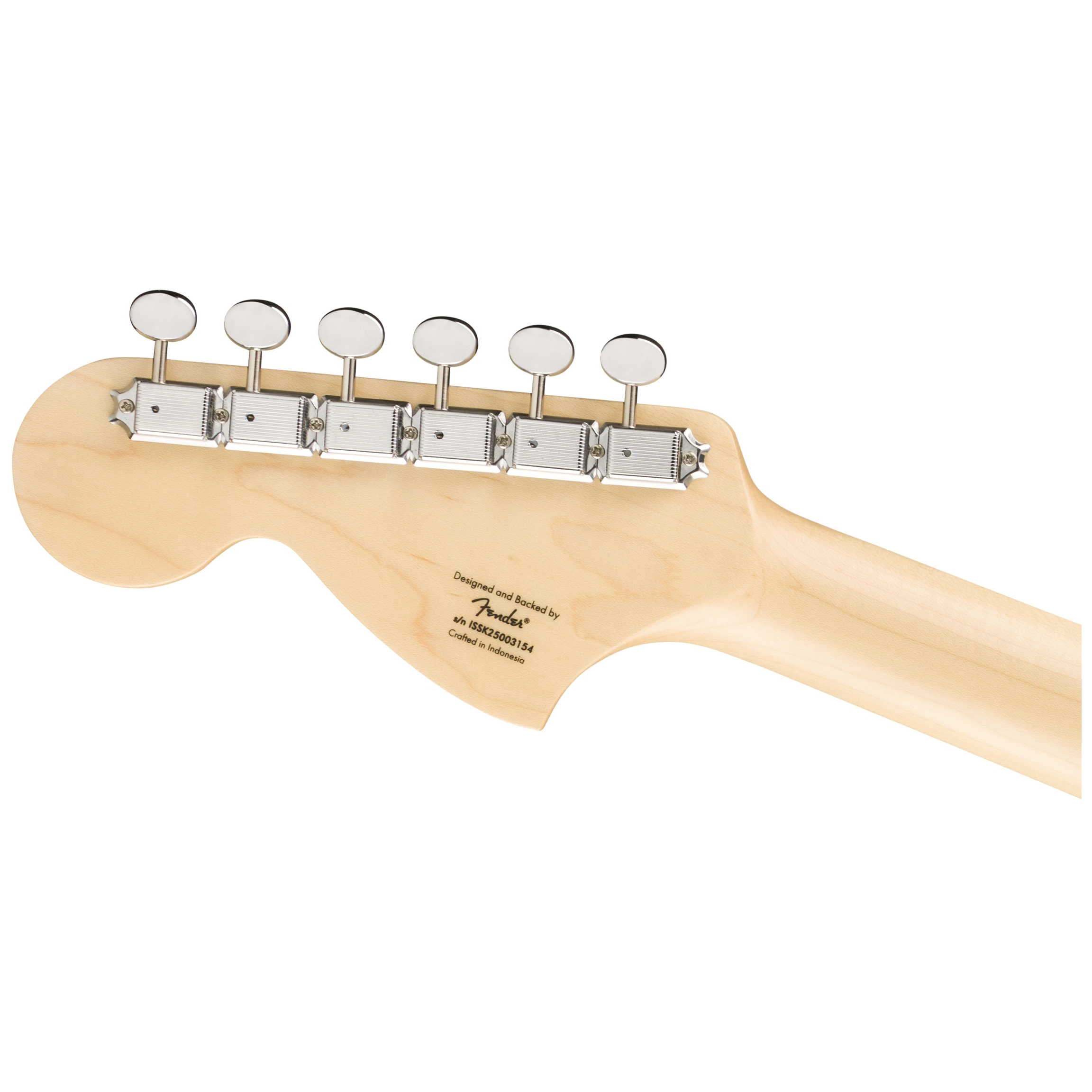 Squier by Fender Paranormal Stratocaster DLX MN Parchment PG Lake Placid Blue 5