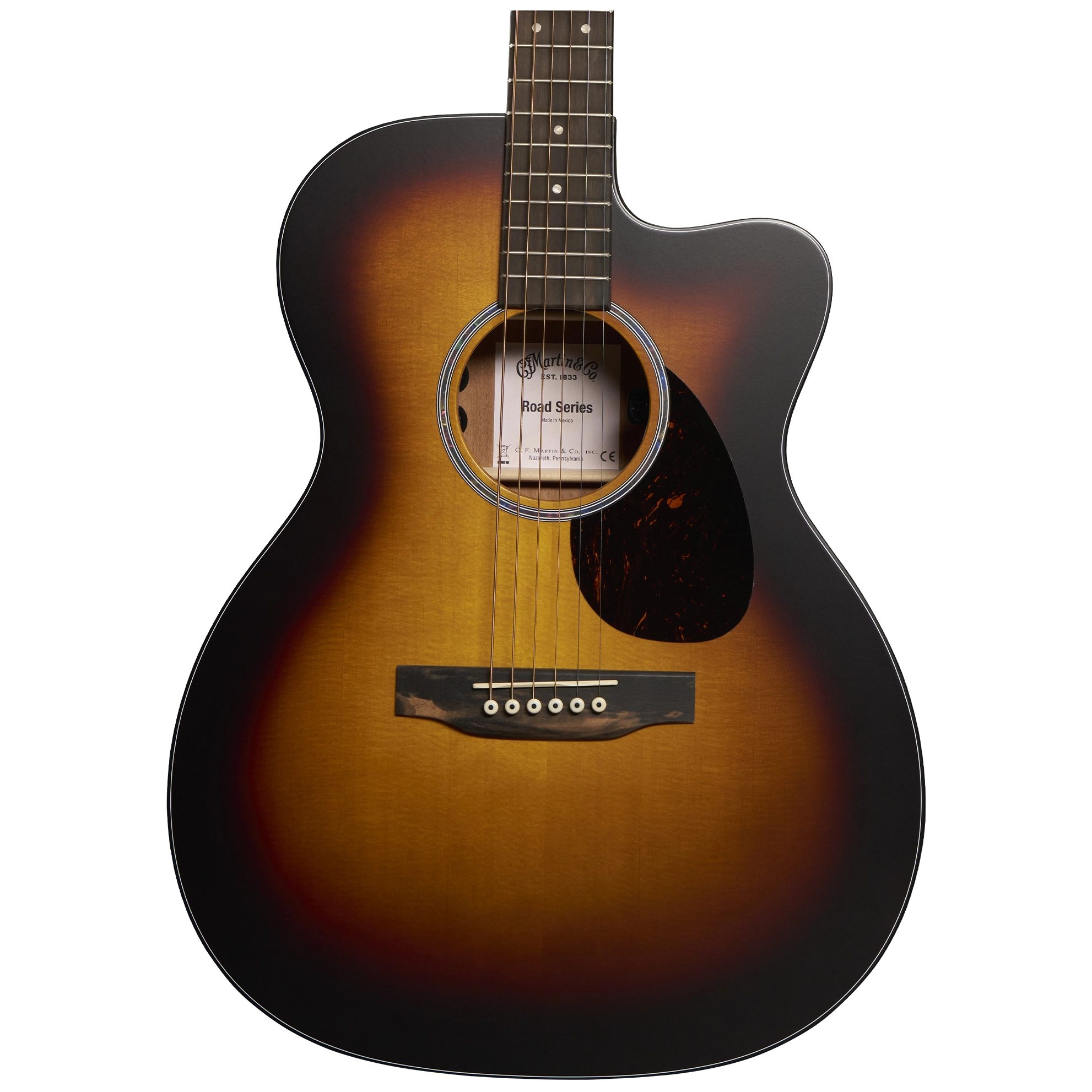 Martin OMC-10E Modern Sunburst