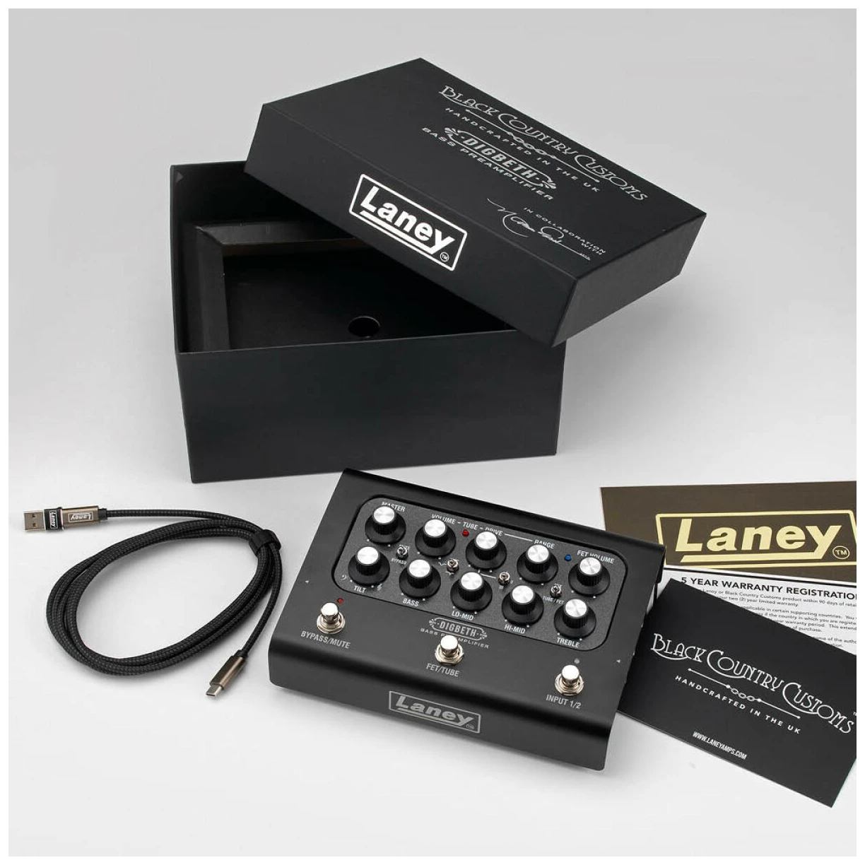 Laney DB-EAST Nathan East Preamp 5