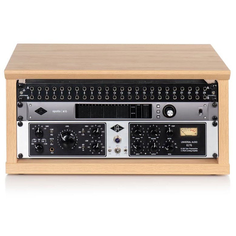  Desktop 4U Studio Rack Maple 1