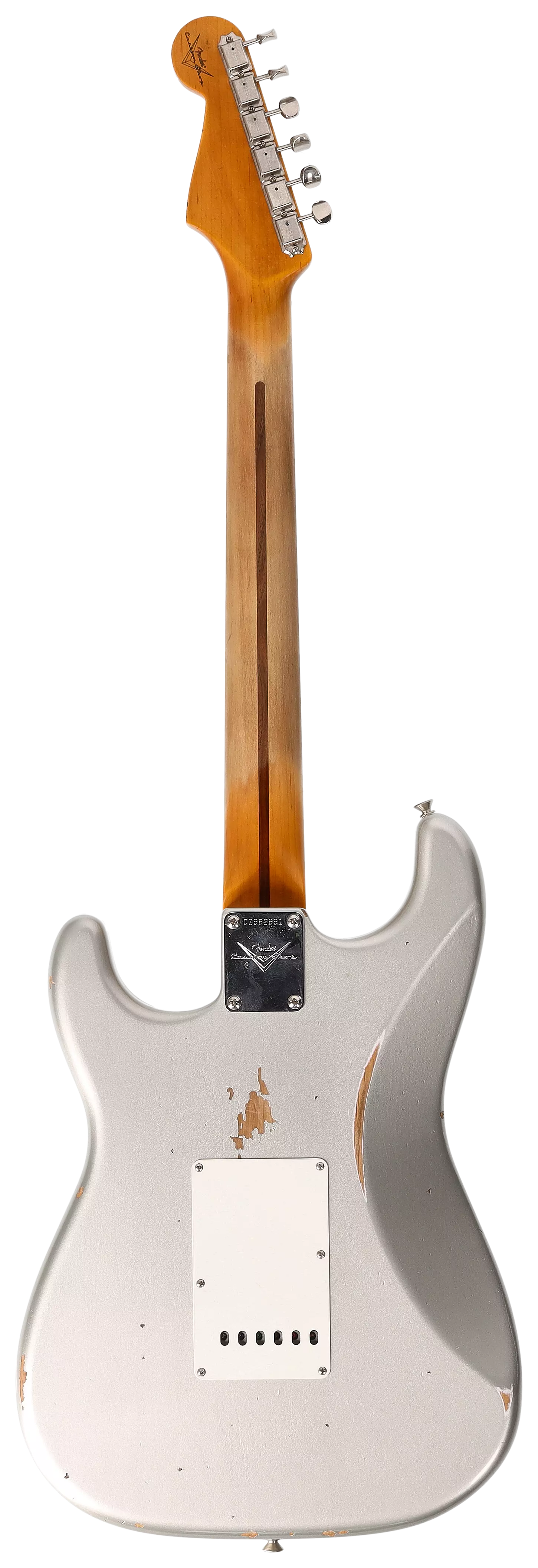 Fender Custom Shop 1963 Stratocaster Relic Aged Inca Silver Metallic #2 2