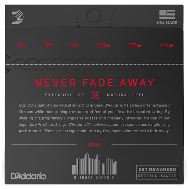 D’Addario XTC45 - XT Classical Silver Plated Copper, Normal Tension 1