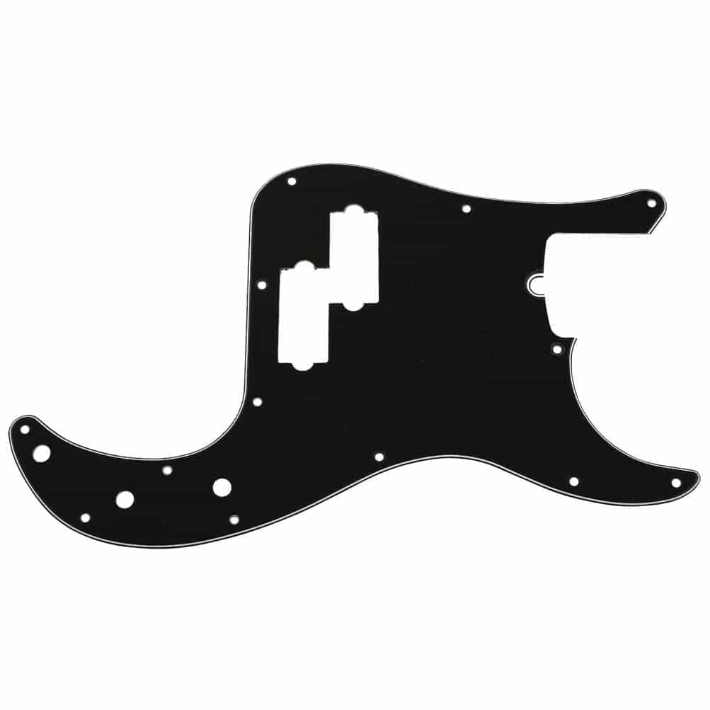 Fender - Fender Pickguard American Standard Precision Bass 3-Ply Black