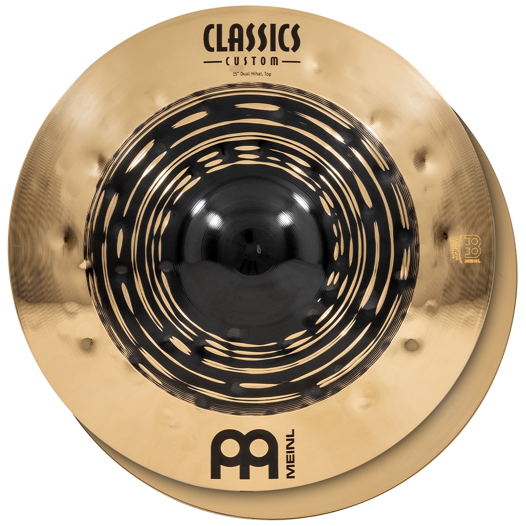 Meinl Cymbals - Meinl Cymbals CC15DUH - 15 Classics Custom Dual Hi-Hat