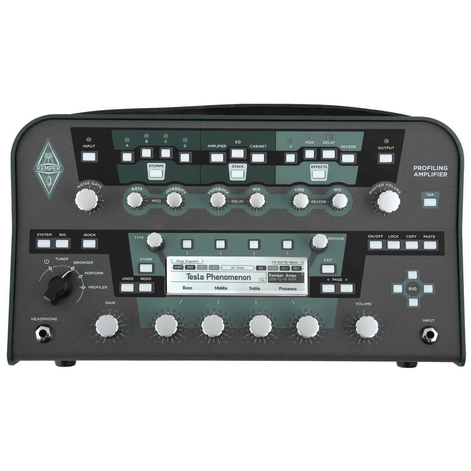Kemper - Kemper Profiling Amplifier Powerhead BK + Profiler Remote - 2