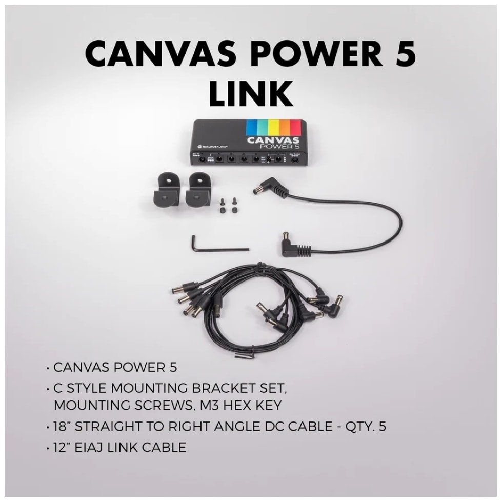 Walrus Audio Canvas Power 5 Link 8