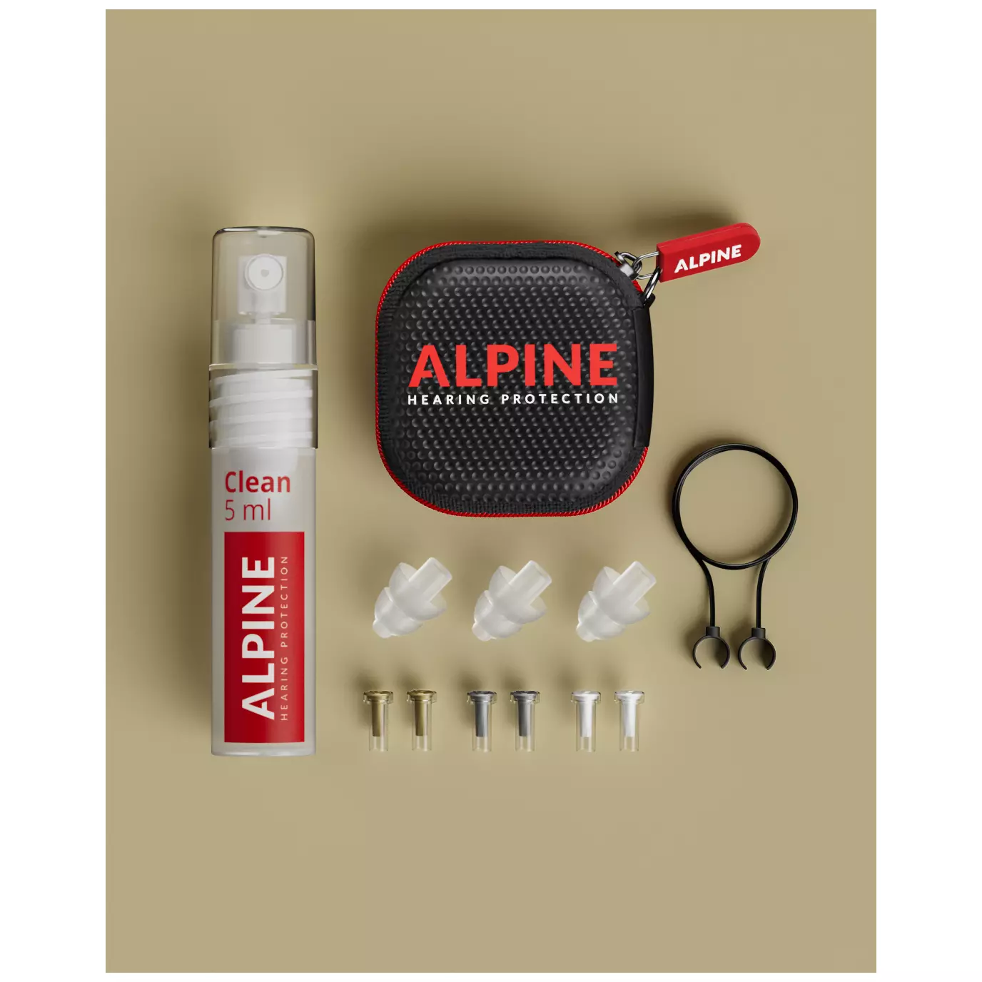 Alpine Hearing Protection MusicSafe Pro Transparent - Earplugs 12