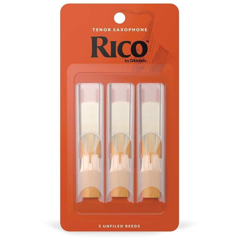 D’Addario Woodwinds - D’Addario Woodwinds Rico - Tenor Saxophone 2,5 - 3er Pack - 1