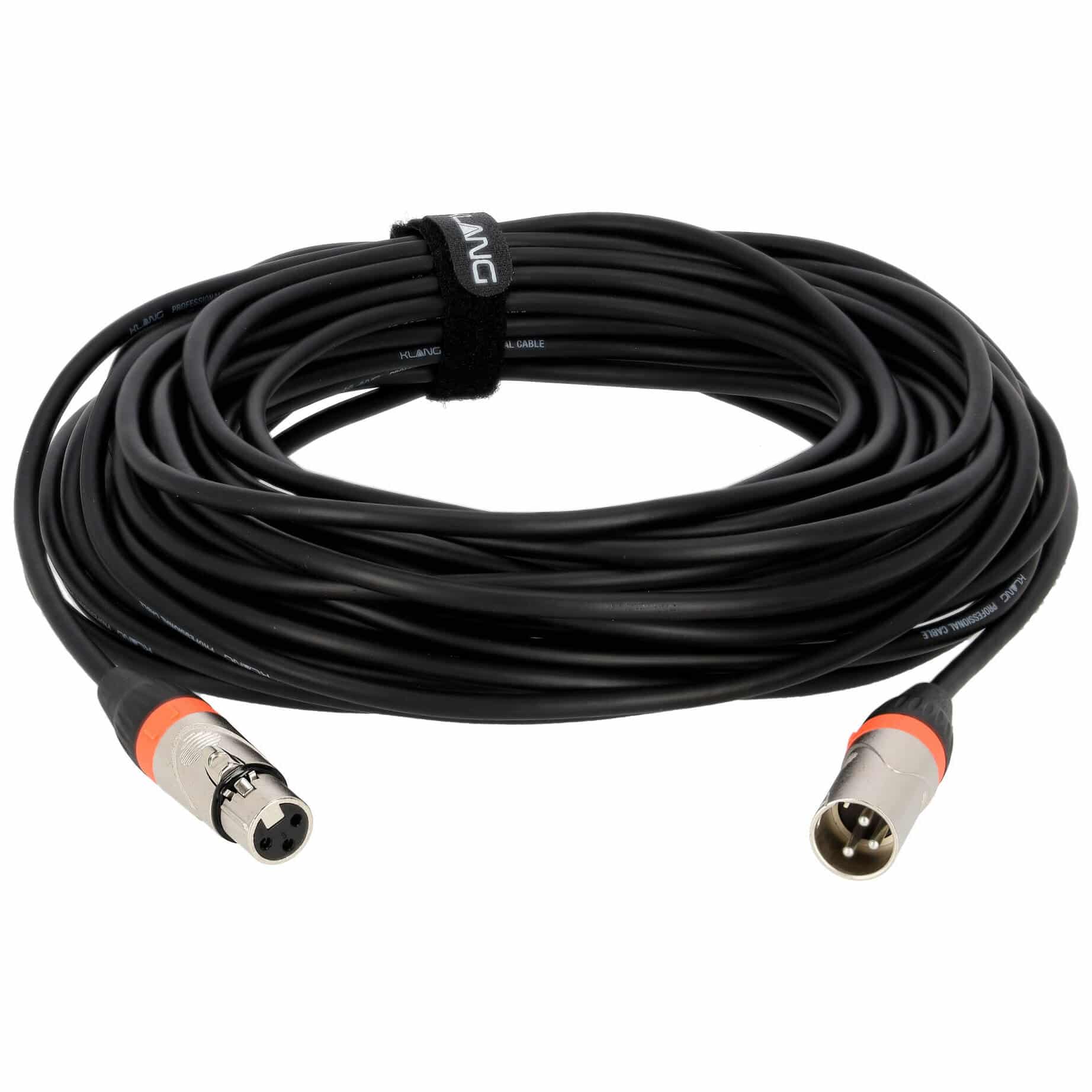 Klang Mikrofonkabel PRO, 20 Meter XLR male - XLR female 1