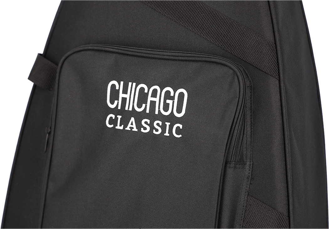 Image of Chicago classic lightweight koffer klassikgitarre schwarz 6