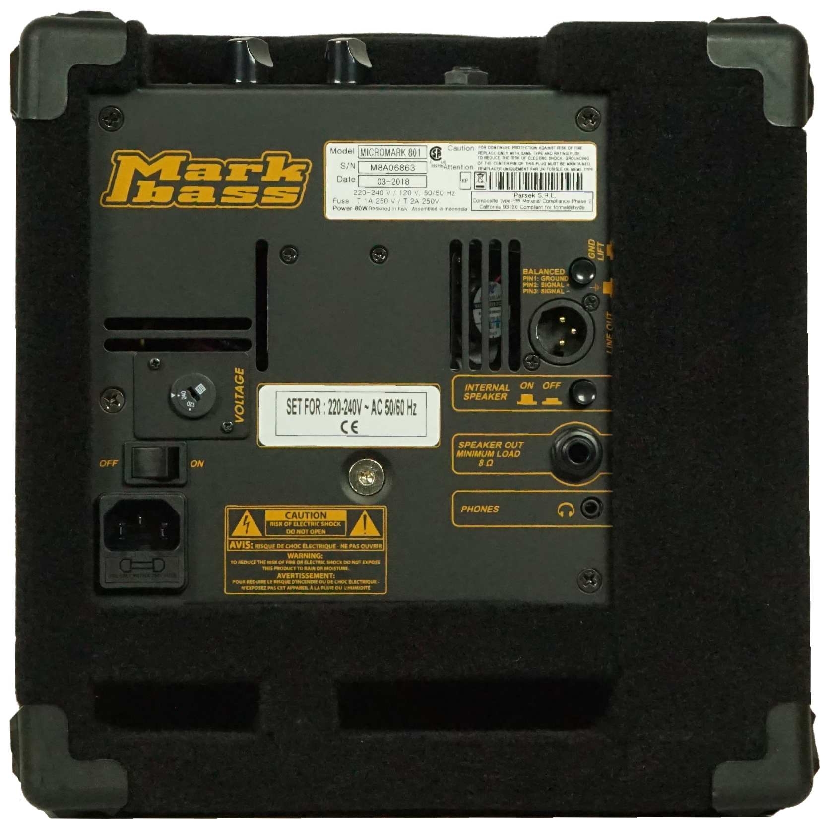 Markbass - Markbass Micromark 801 - 1