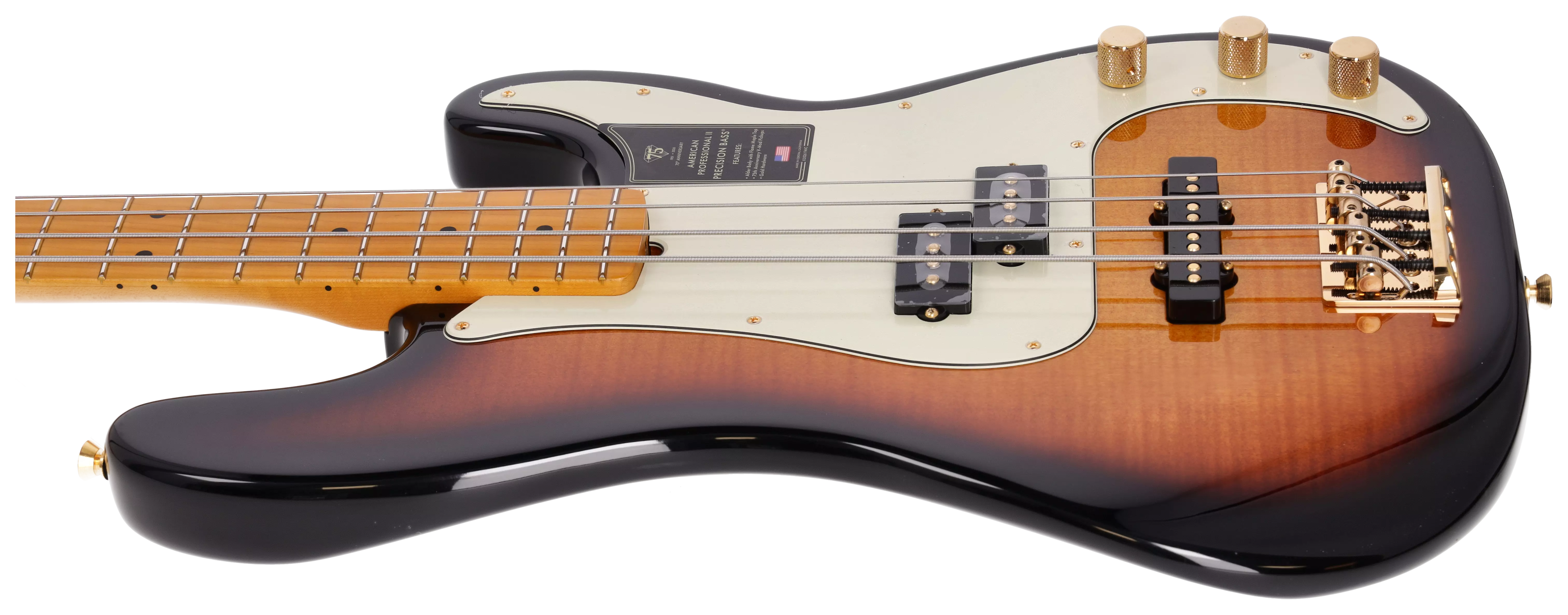 Fender 75th Anniversary American Pro II PJ Bass RW 2CS 5