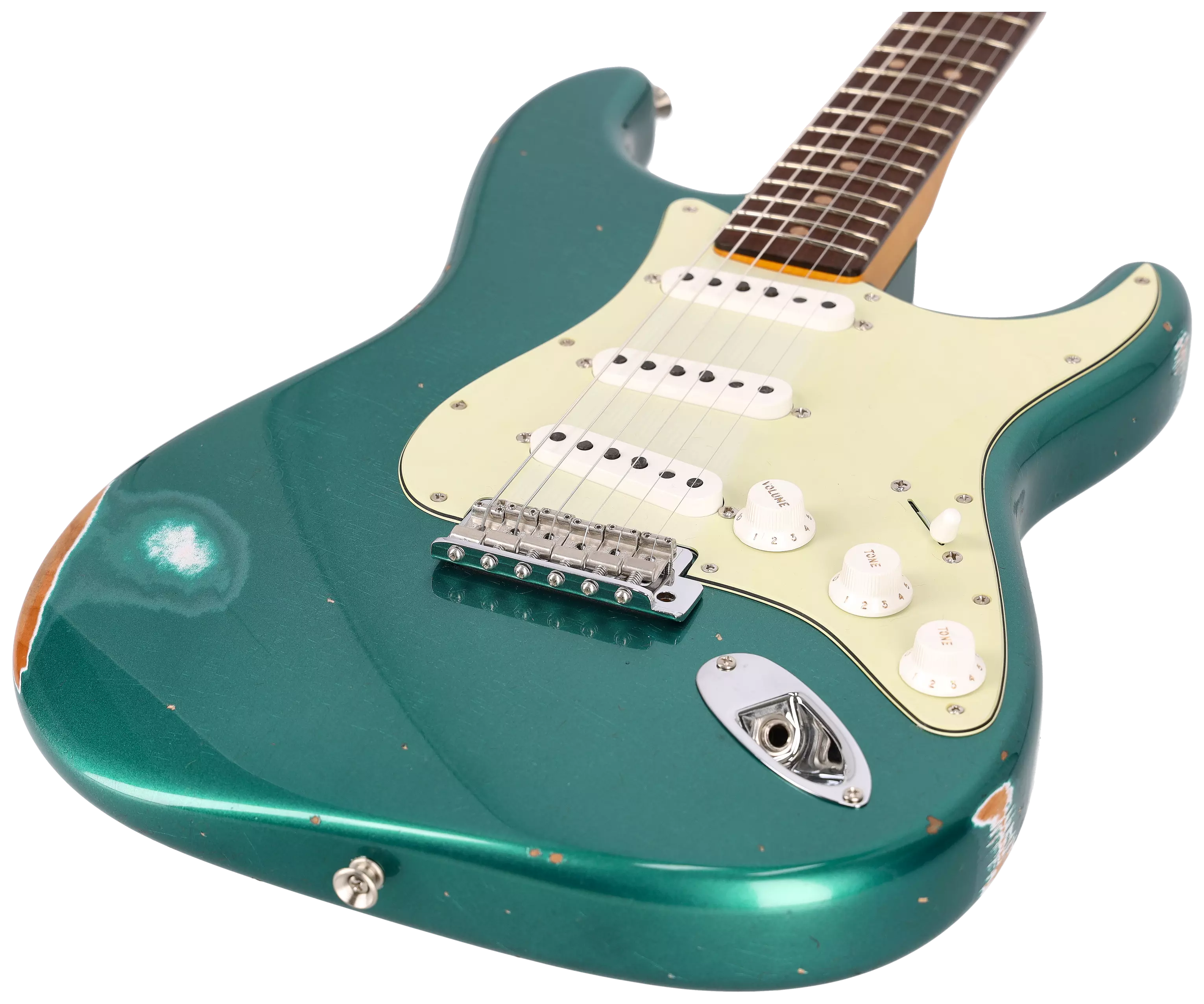 Fender Custom Shop 1963 Stratocaster Relic Aged British Racing Green Metallic #CZ562787 2