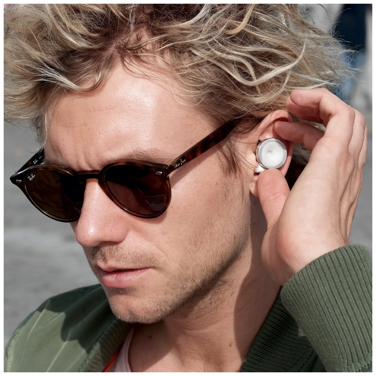  Earplugs Knops Smooth White 1