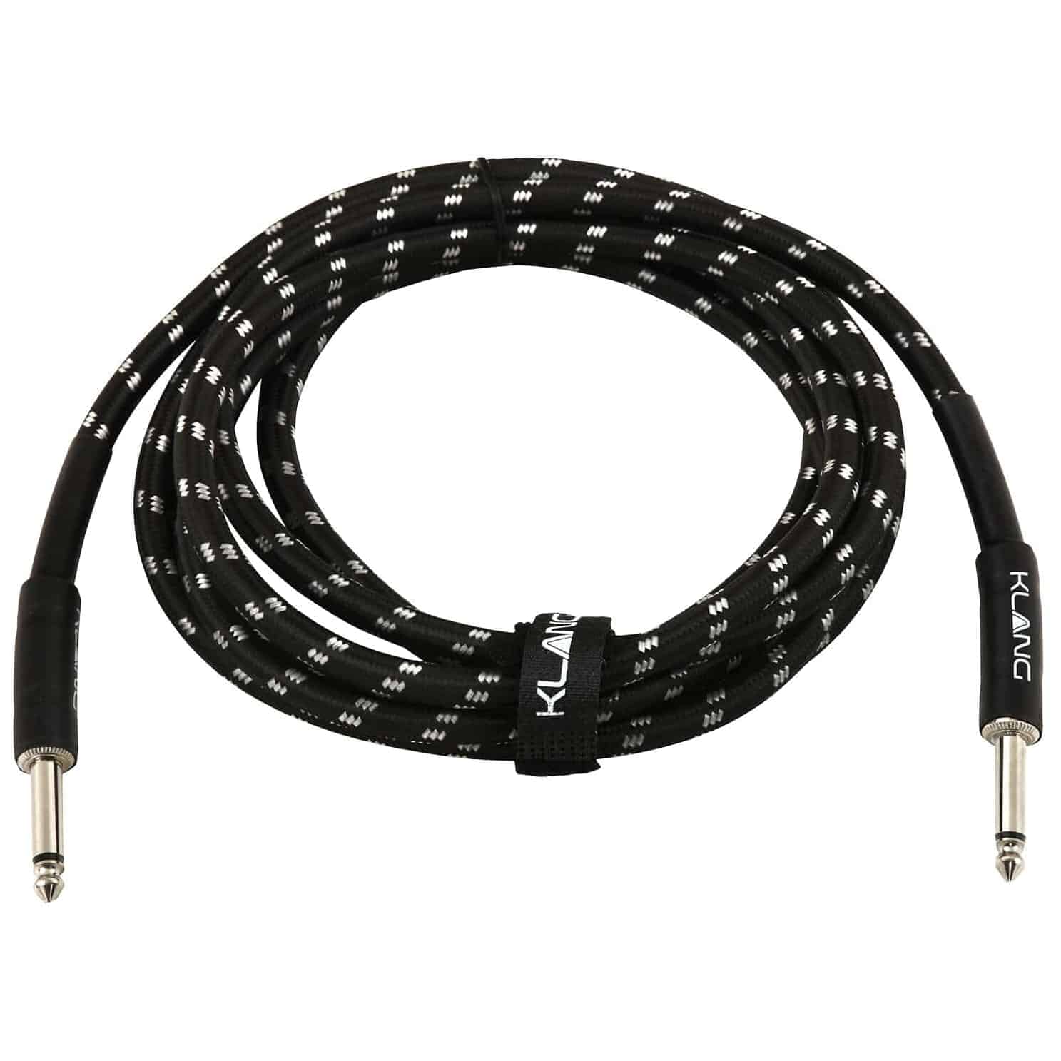 Image of Klang instrumentenkabel tweed black 6,3mm klinke, mono  6,3mm klinke, mono, 3,0 meter 10004083 0