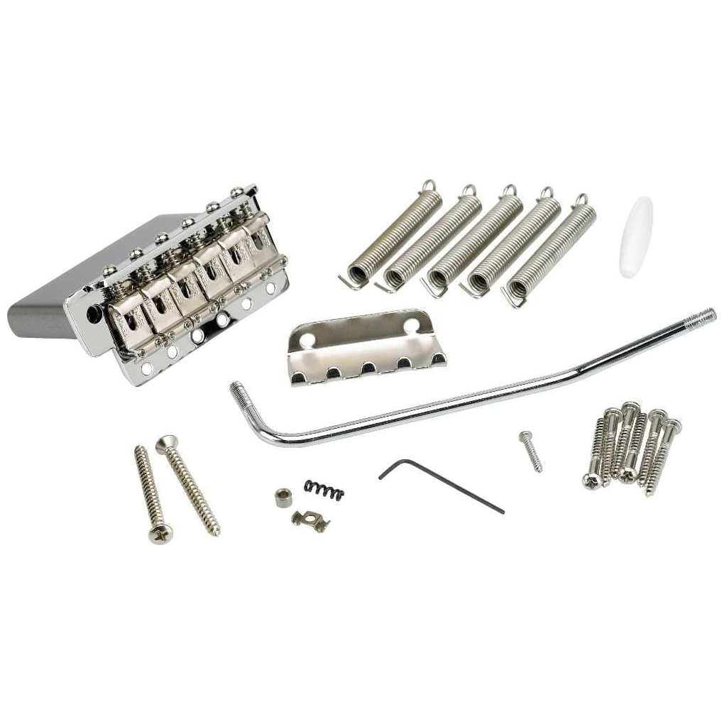 Image of Fender bridge assembly american vintage strat chrom 10001894 0