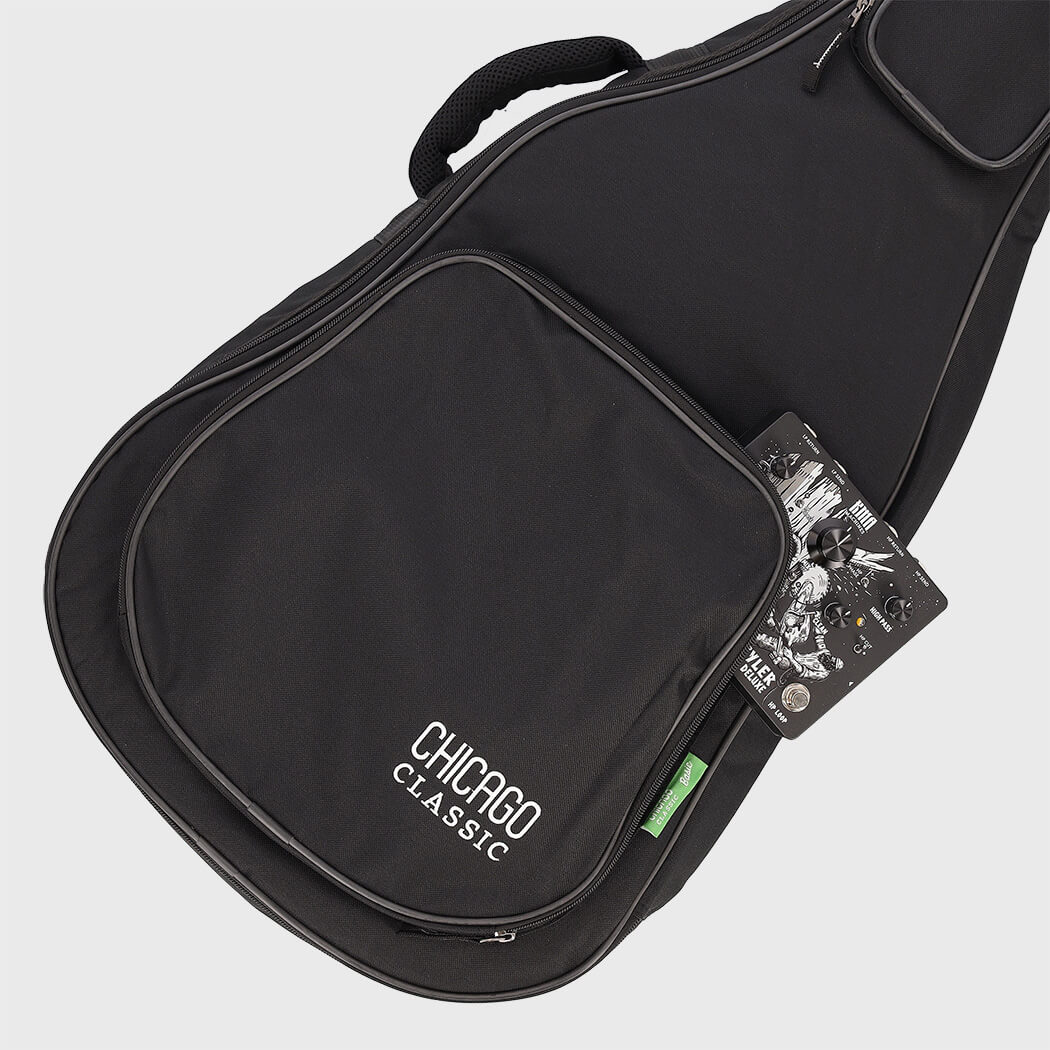 Image of Chicago classic konzertgitarren tasche basic 12 grau 1050