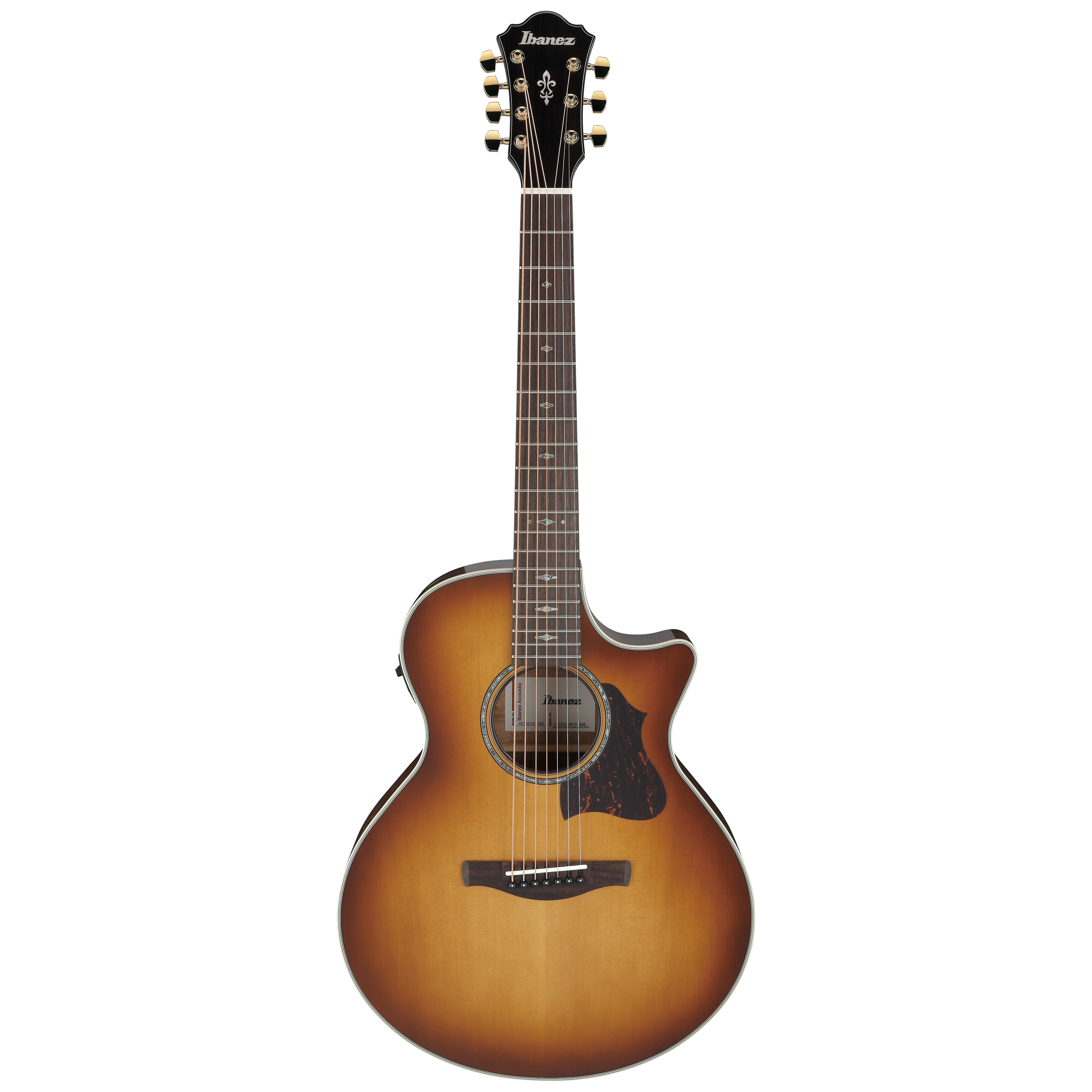 Ibanez AE3007FMH-TBH Tobacco Edge Burst High Gloss