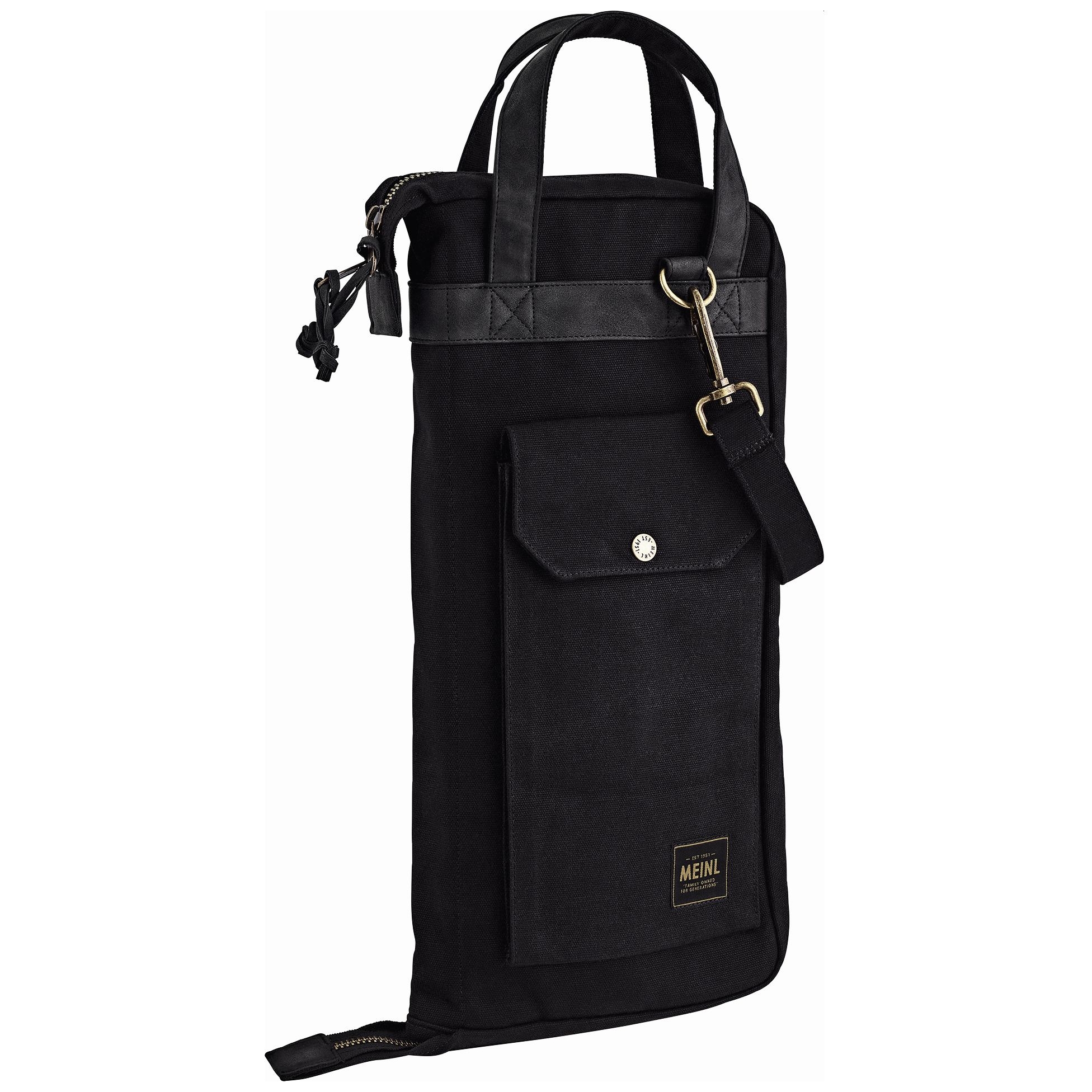 Image of Meinl cymbals mwsbk canvas collection stick bag, classic black 10028397 0