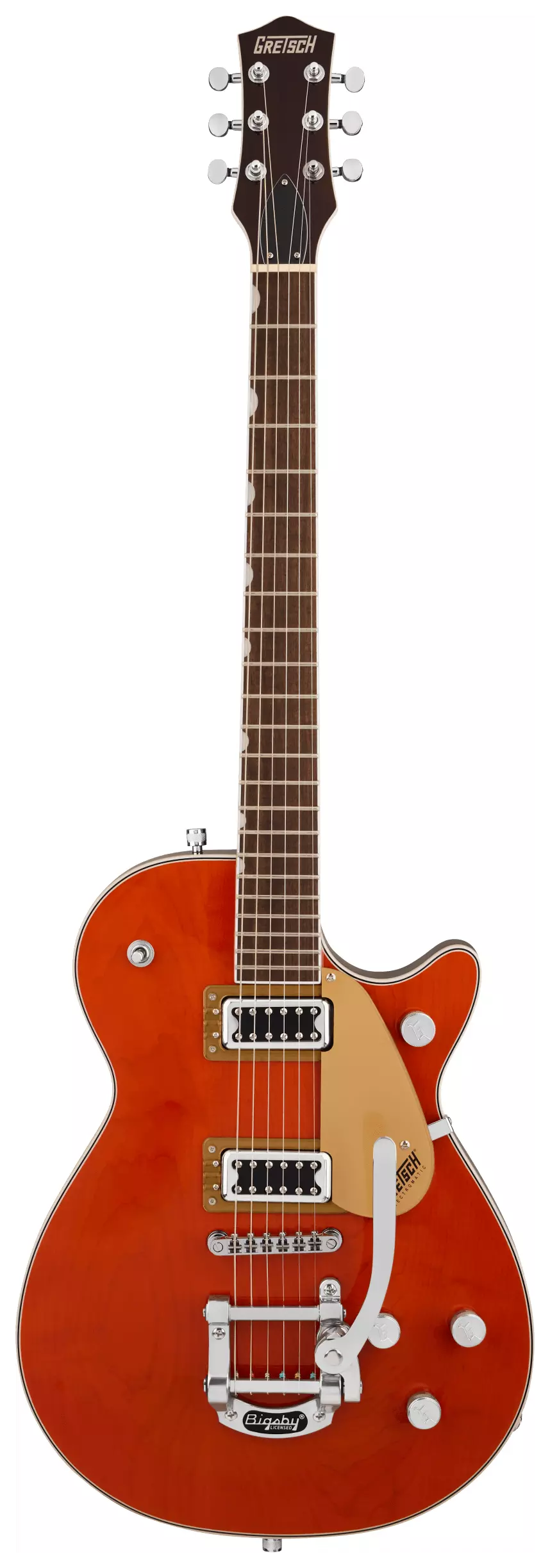 Gretsch G5230T Electromatic Jet FT SC Bigsby LRL Orange Stain 6
