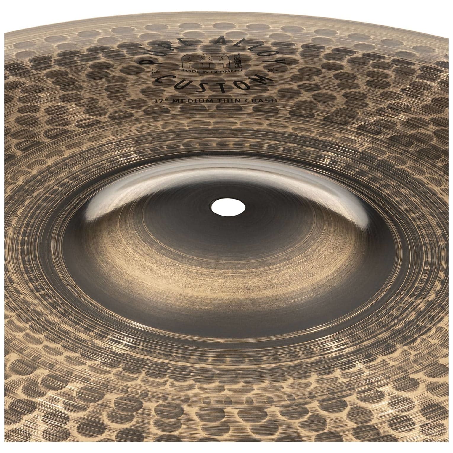 Meinl Cymbals - Meinl Cymbals PAC17MTC - 17 Pure Alloy Custom Medium Thin Crash - 8