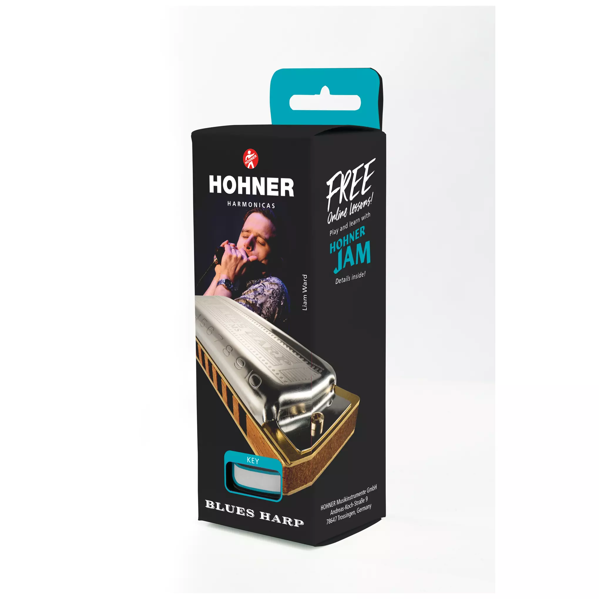 Hohner Blues Harp MS Bb-Mundharmonika 9