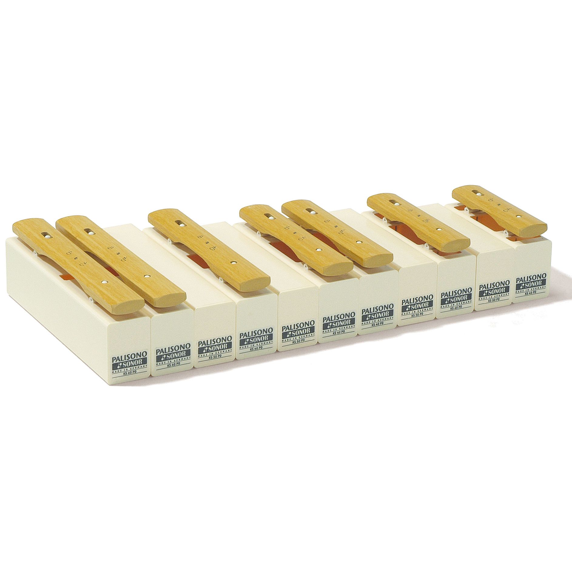 Sonor Palisono KS40PO2 Chromatic Extension Chimes Bar Set Tenor Alto