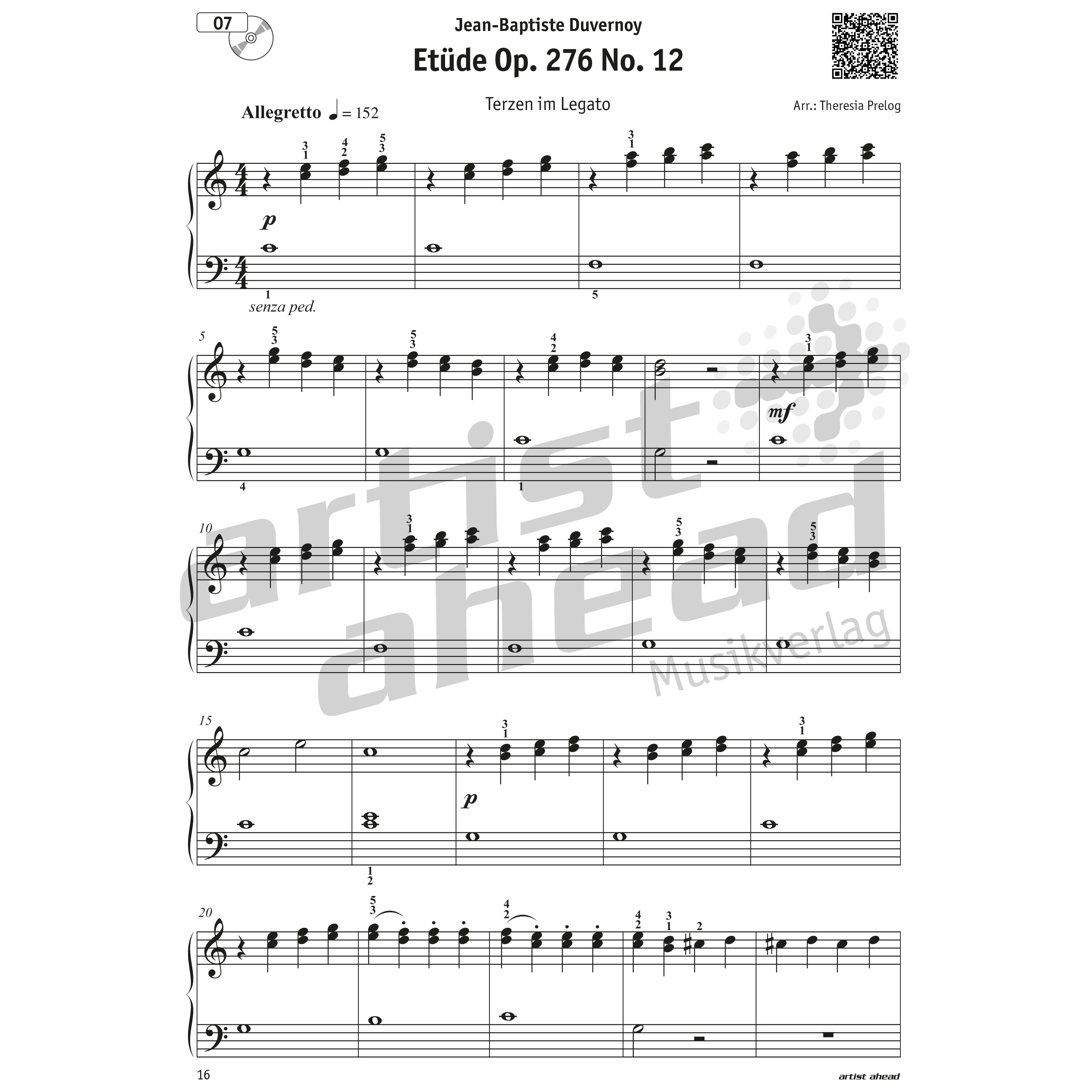 Artist Ahead Meine schönsten Etüden für Klavier 5