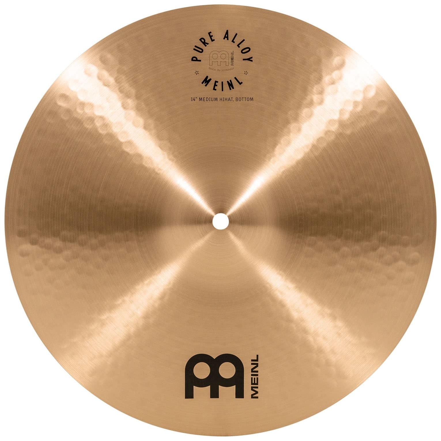 Meinl Cymbals - Meinl Cymbals PA14MH - 14 Pure Alloy Medium Hihat - 7