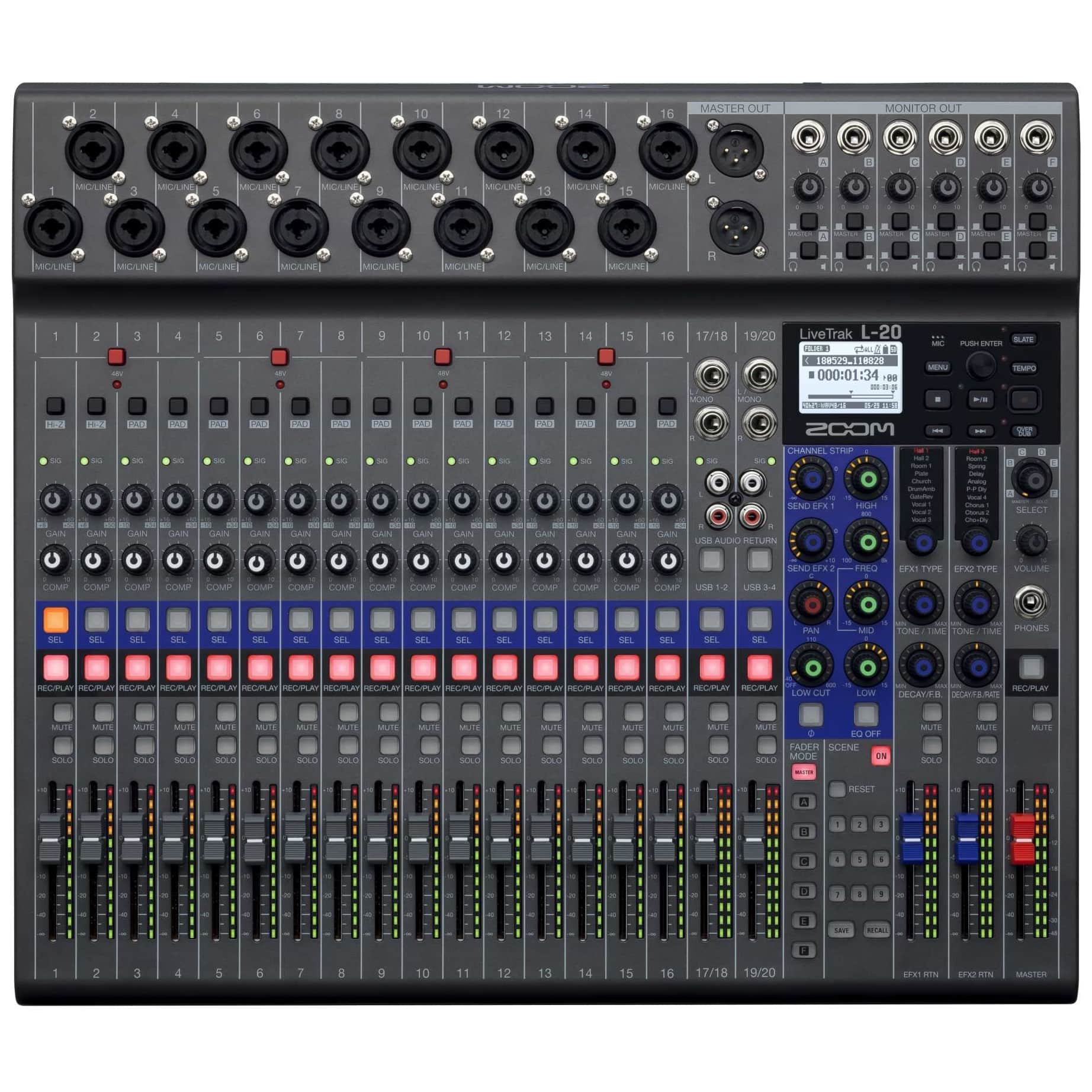 Zoom LiveTrak L-20 10012023-3