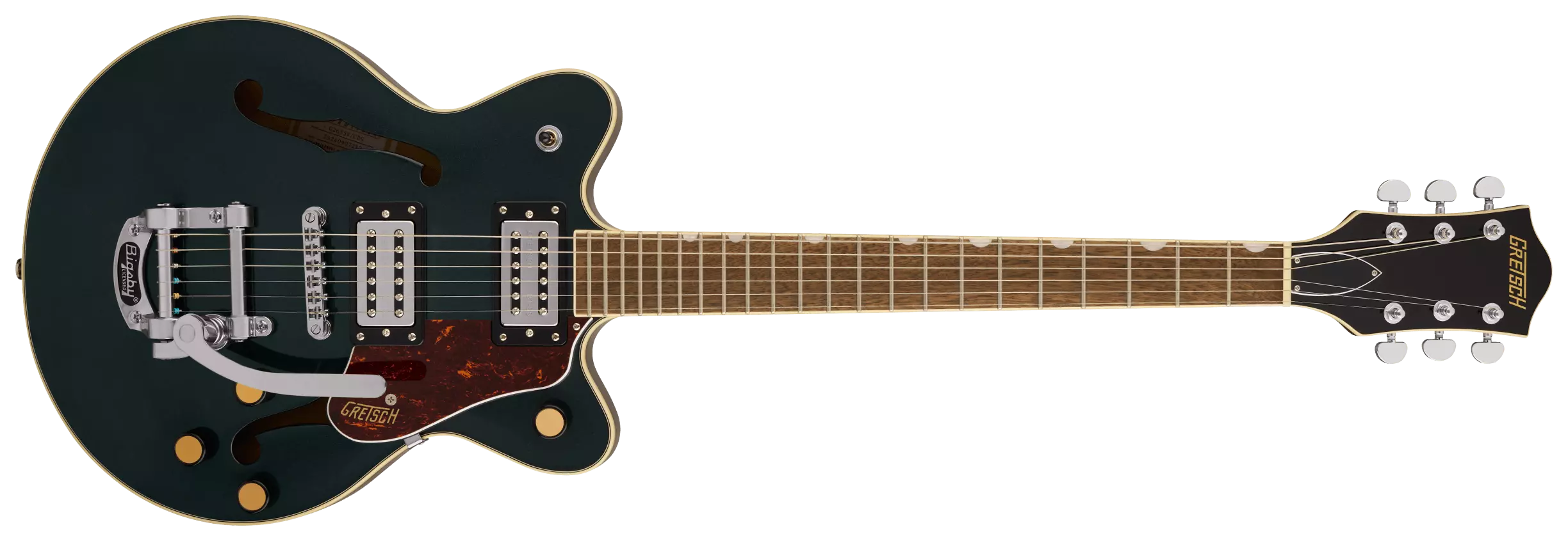 Gretsch G2655T Streamliner Center Block Jr. DC Bigsby LRL Cadillac Green 1