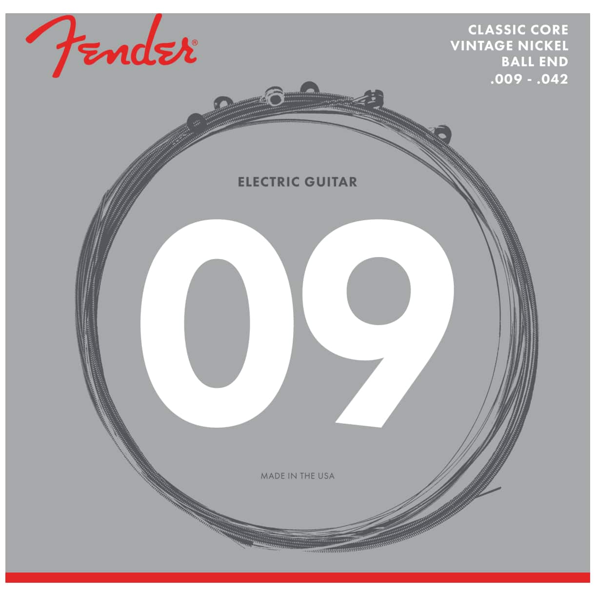 Fender - Fender 155L Classic Core Pure Nickel Ball End 009-042