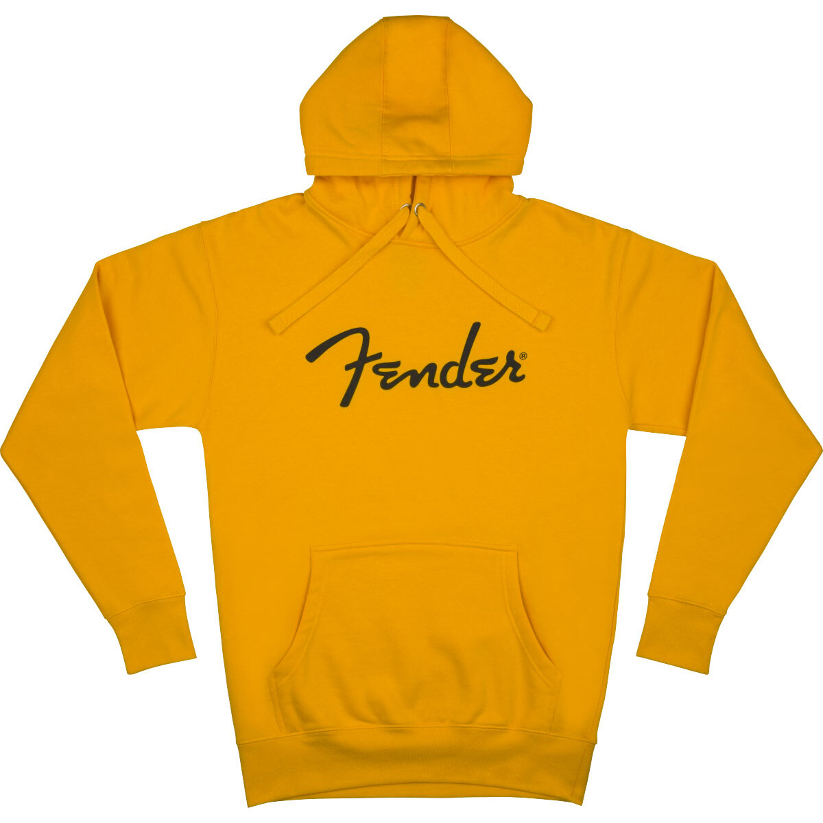 Fender Spaghetti Logo Hoodie, Butterscotch Blonde, L