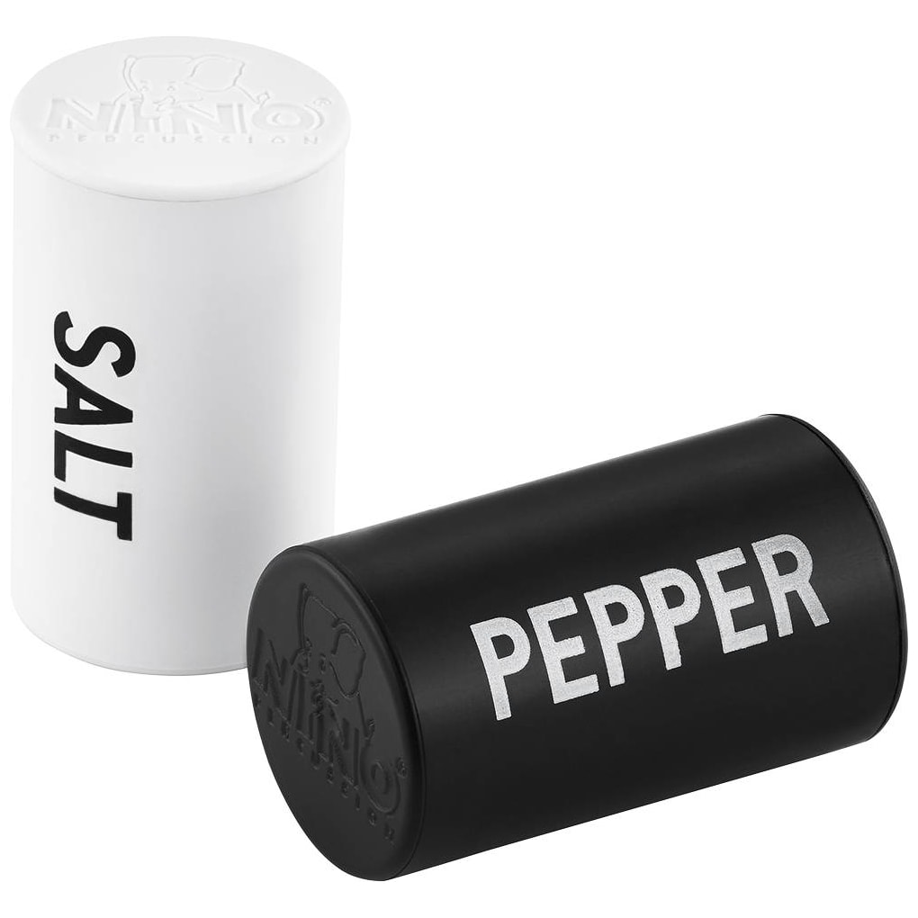 Nino Percussion - Nino Percussion Salt Pepper Shakers Plastic