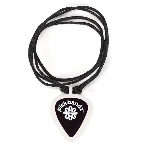 Pickbandz Guitar Pick Necklace Ghost White
